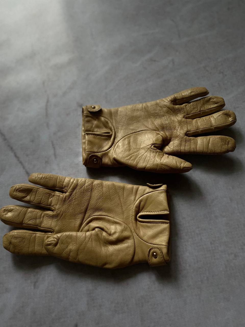 Moschino × Vintage Vintage Moshhino Luxury Leather Gloves Size ONE SIZE - 2 Thumbnail