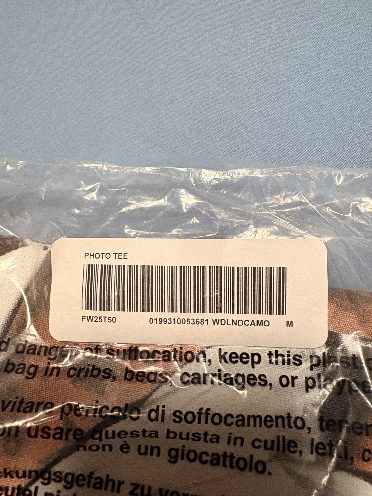 Supreme Play boy carti supreme tee camo Size US M / EU 48-50 / 2 - 2 Thumbnail