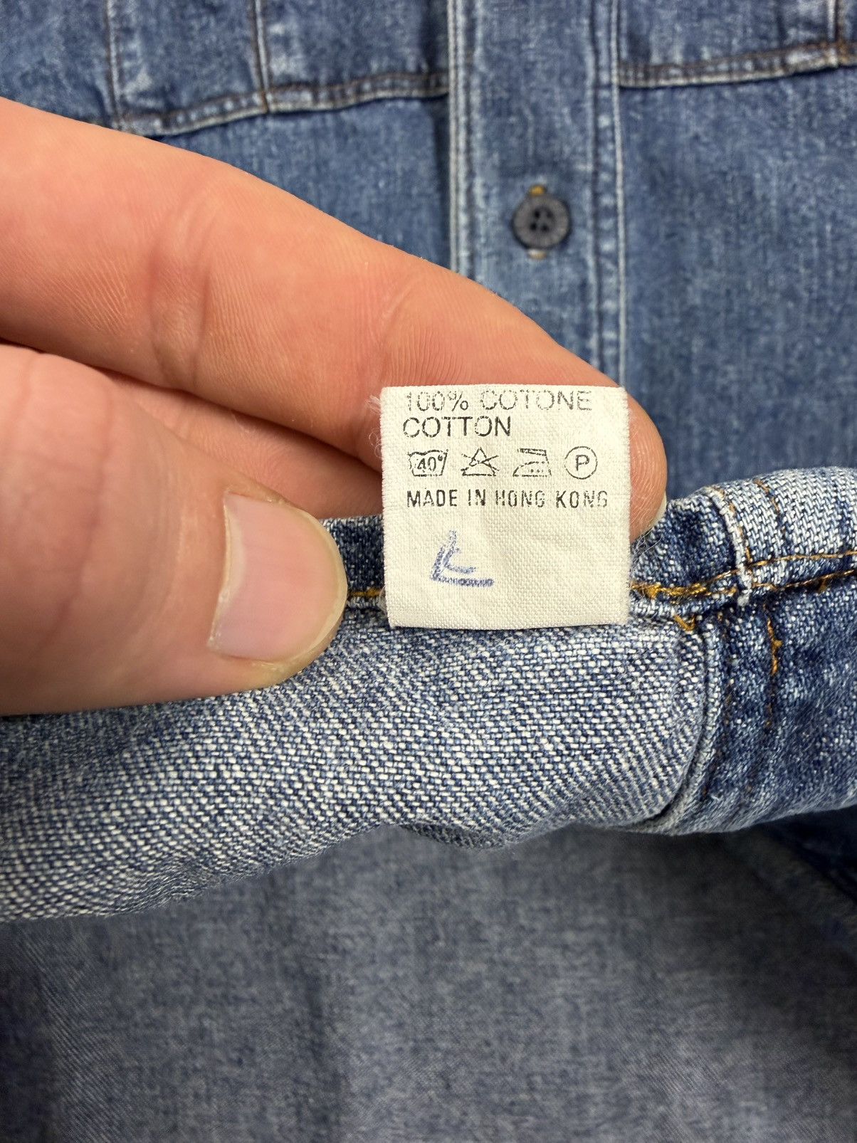 CLOSED × Marithe + Francois Girbaud 80s Marithe Francois Girbaud For Closed Giant Pockets Shirt Size US L / EU 52-54 / 3 - 13 Thumbnail