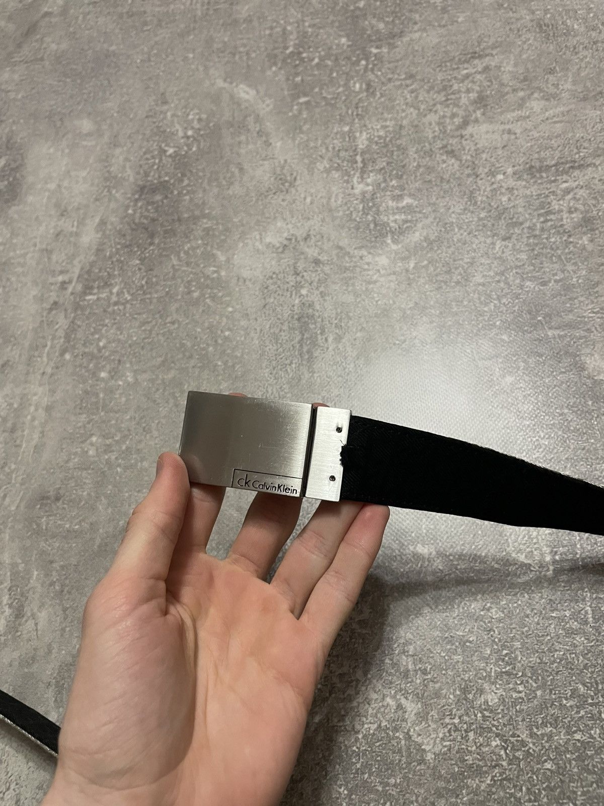 Calvin Klein Vintage Calvin Klein Reversible Belt Y2K Size ONE SIZE - 14 Thumbnail