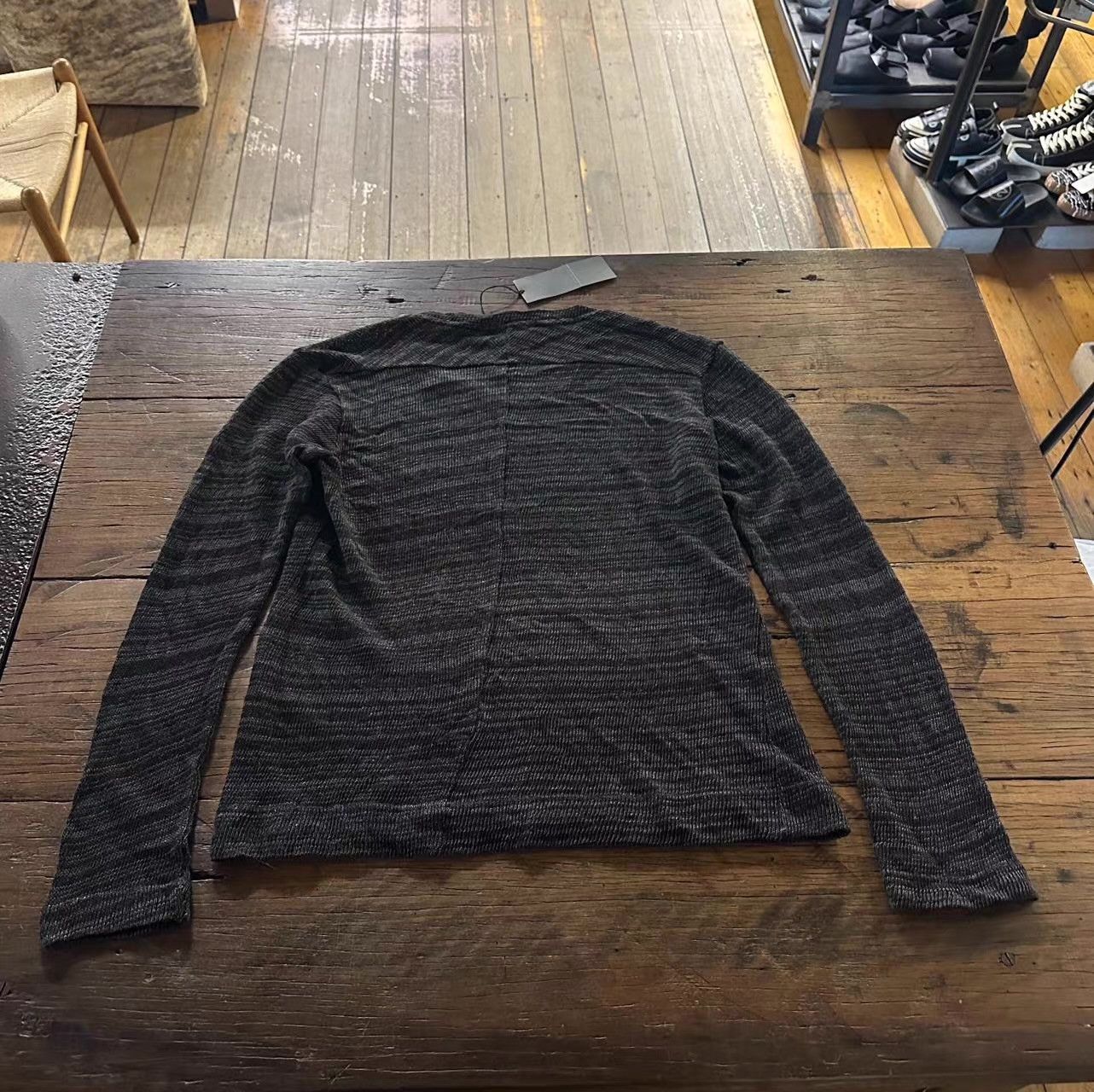 The Viridi-anne The Viridi-Anne Black Horizontal Stripe Knit Sweater Ｑ25 Size US M / EU 48-50 / 2 - 4 Thumbnail