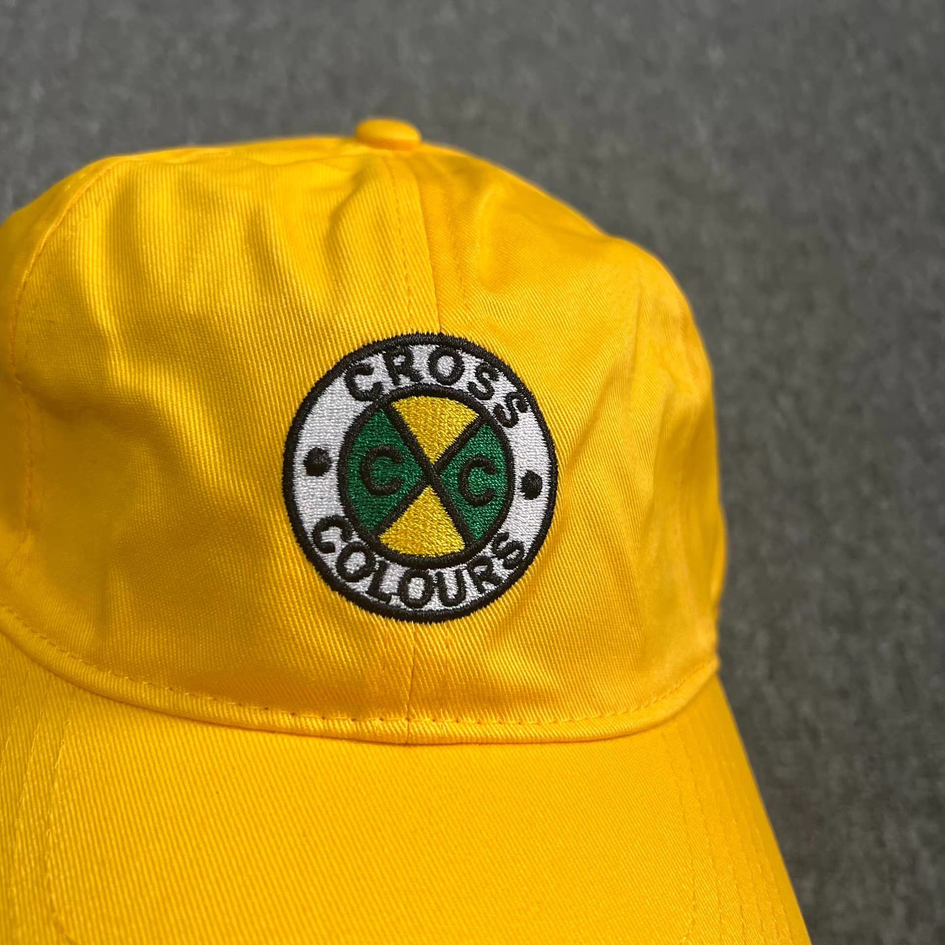 Cross Colours Cross Colours classic embroidered cap sun hat。Q7 Size ONE SIZE - 2 Thumbnail