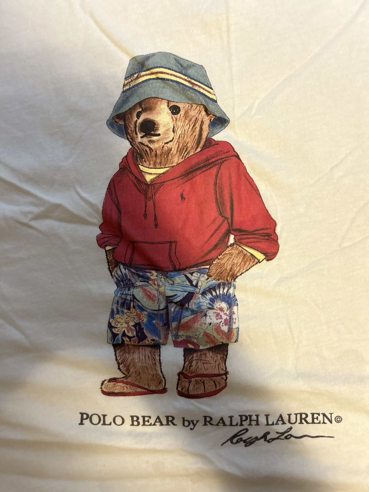 Polo Ralph Lauren × Vintage Vintage Polo Ralph Lauren polo bear T Shirt Size US XXL / EU 58 / 5 - 2 Thumbnail