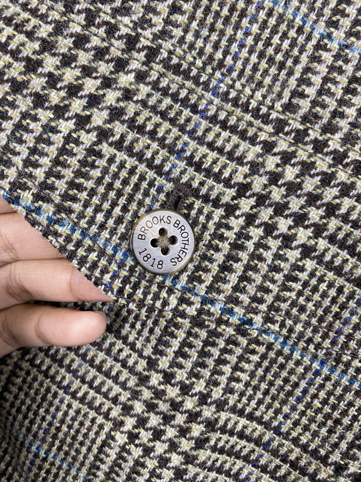 Brooks Brothers Vintage Brooks Brothers Plaid Wool Zipper Jacket Size US M / EU 48-50 / 2 - 10 Thumbnail