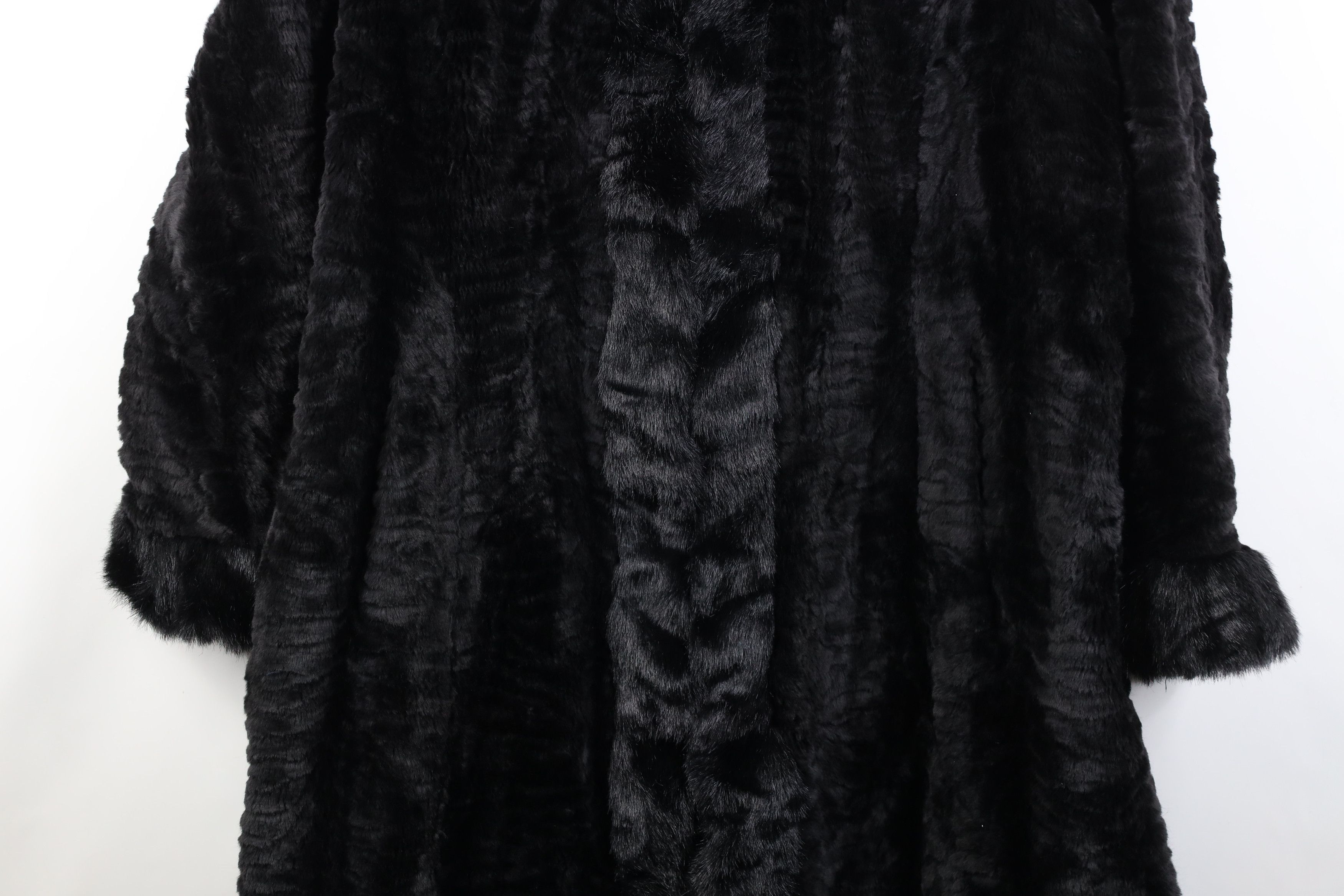 Vintage Vintage 90s Y2K Streetwear Babydoll Full Length Coat Jacket Size XXL / US 16-18 / IT 52-54 - 3 Thumbnail