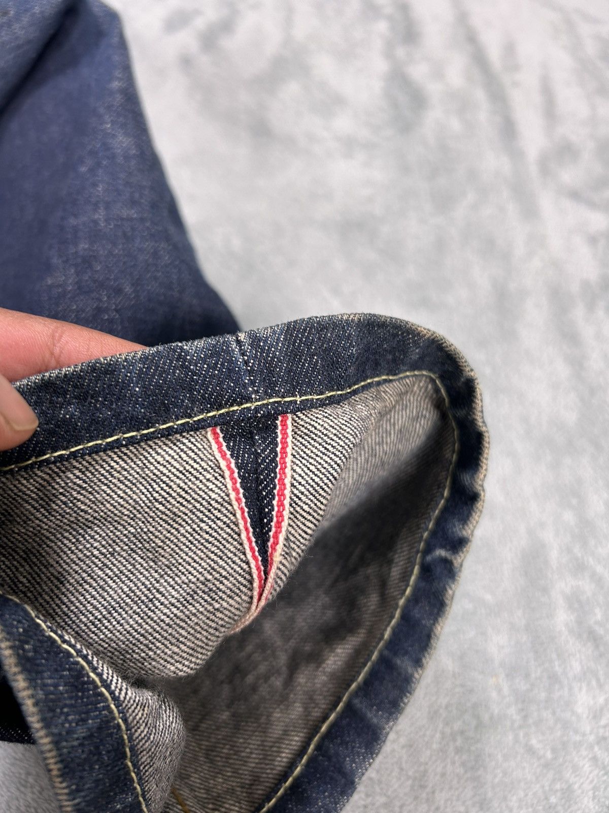 Japanese Brand Miracle Women Fire Denim Jeans S045 Size 29" - 7 Thumbnail