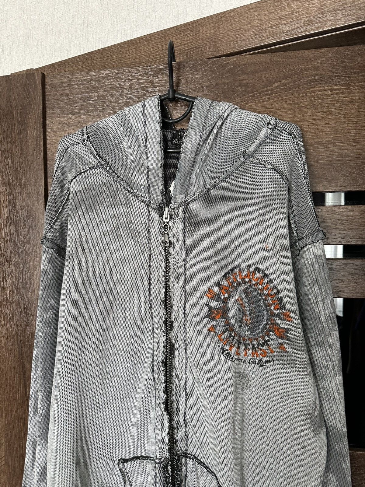 Affliction Affliction Reversible Zip Hoodie Vintage Y2K Size US XL / EU 56 / 4 - 18 Thumbnail