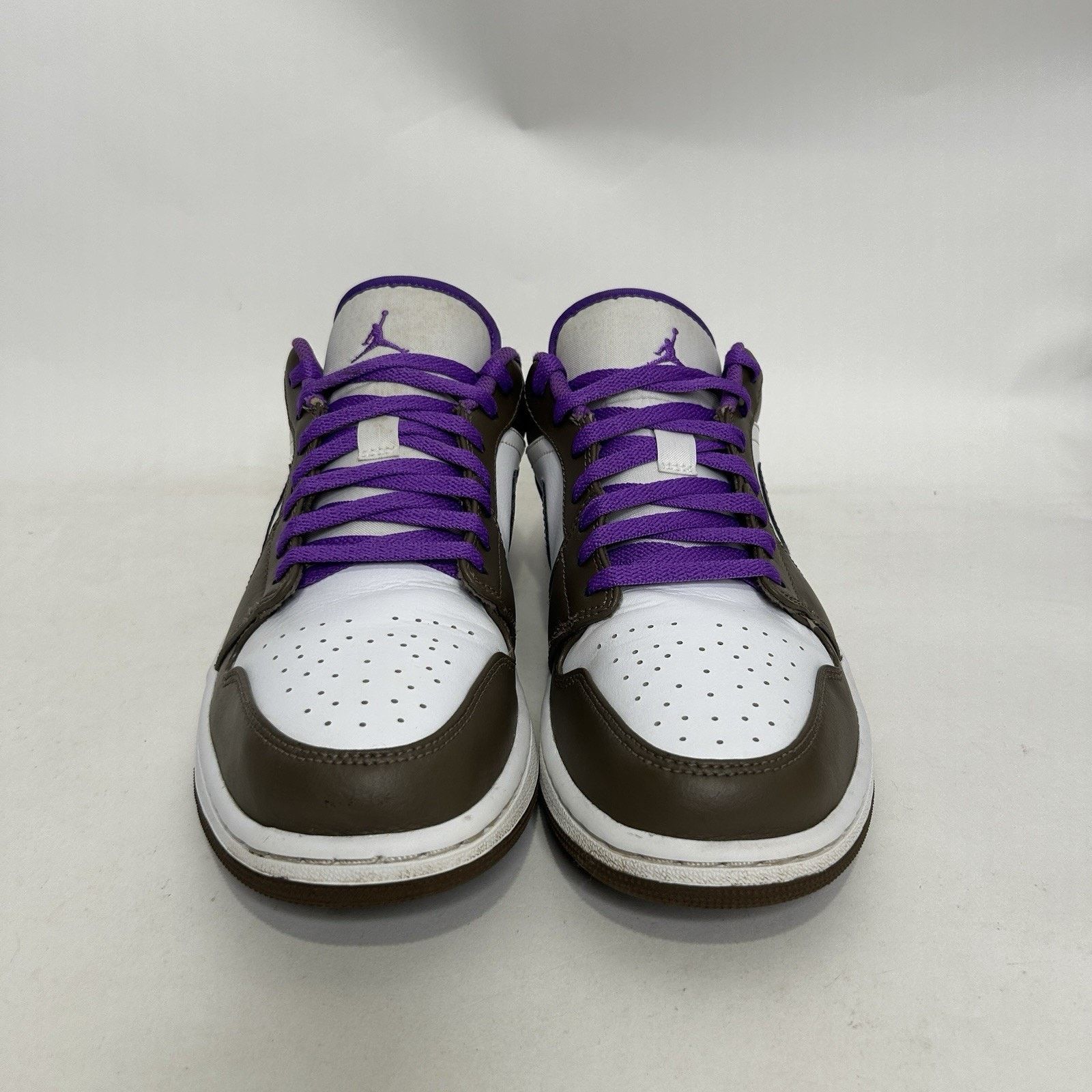 Jordan Brand Nike Air Jordan 1 Low Retro “Purple Mocha/Palomino Berry” Size US 11 / EU 44 - 2 Thumbnail