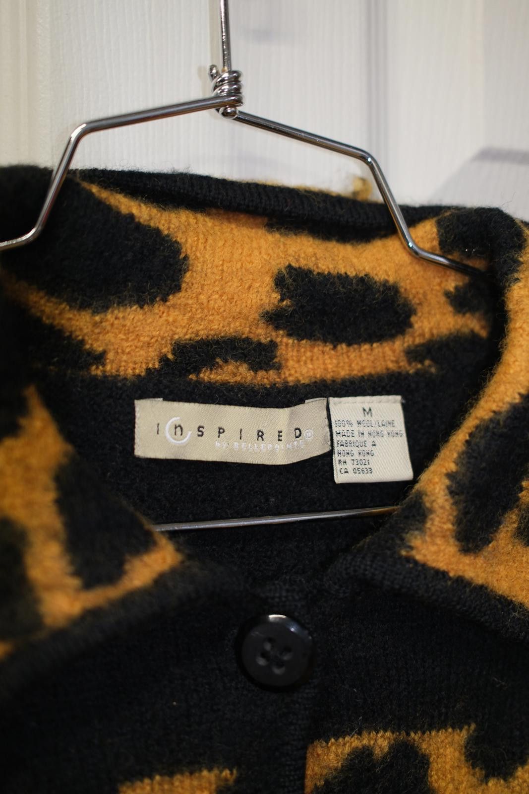 Other 90's Inspired by Belle Pointe Leopard Print Cardigan Size M / US 6-8 / IT 42-44 - 5 Thumbnail