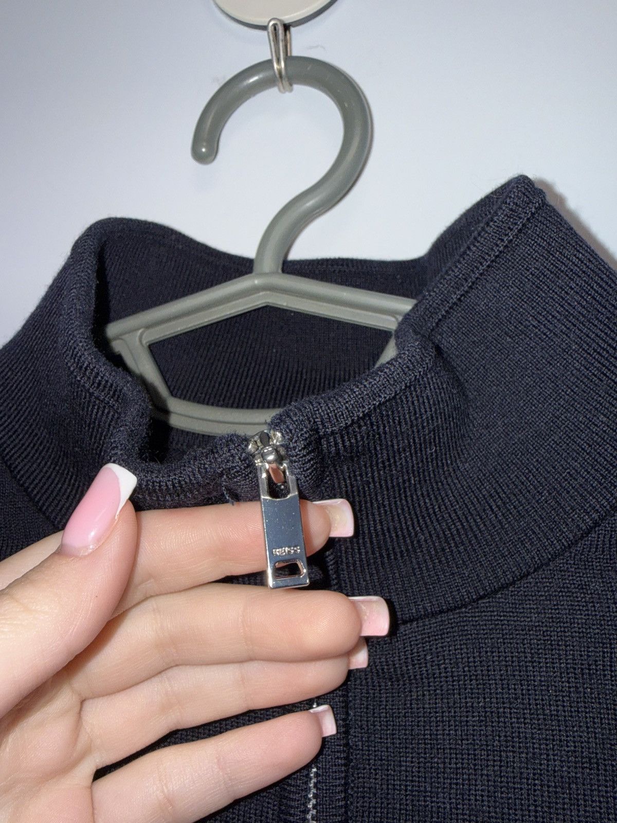 Reiss Reiss Wool 1/4 Zip Sweater Size US M / EU 48-50 / 2 - 2 Thumbnail