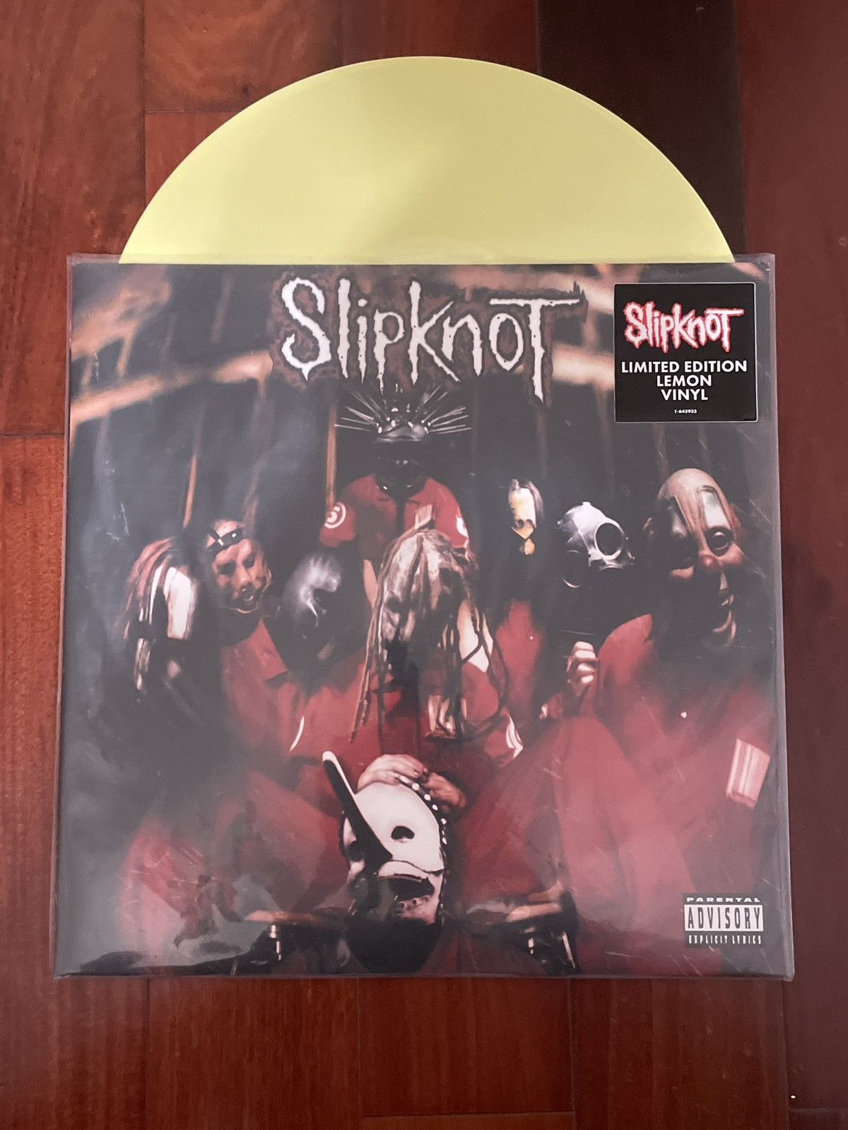 SLIPKNOT - S/T - LIMITED 2024 EDITION LEMON VINYL LP - BRAND NEW/FACTORY SEALED