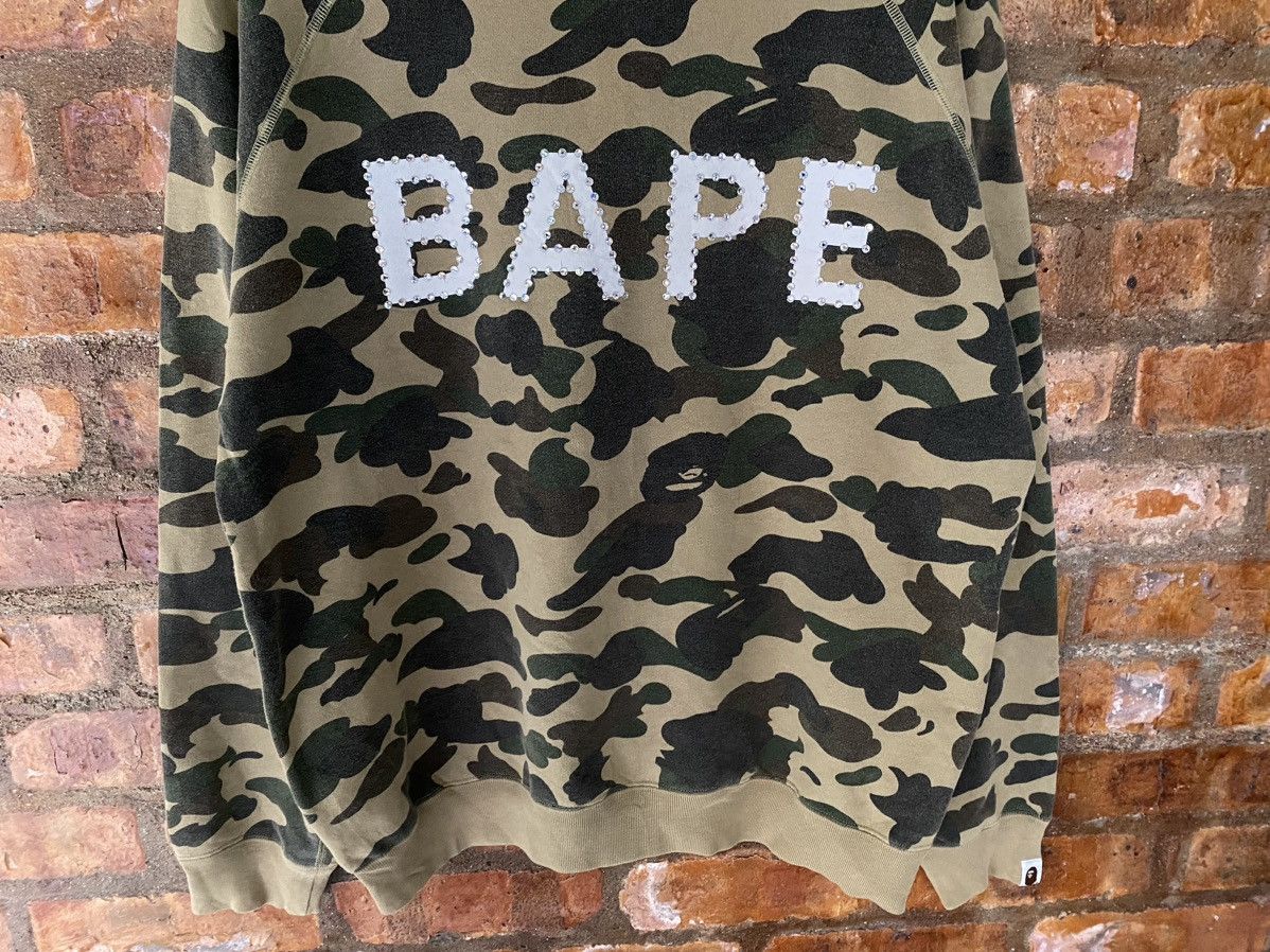 Bape 2005 Swarovski 1st Camo Crewneck Size US M / EU 48-50 / 2 - 5 Thumbnail