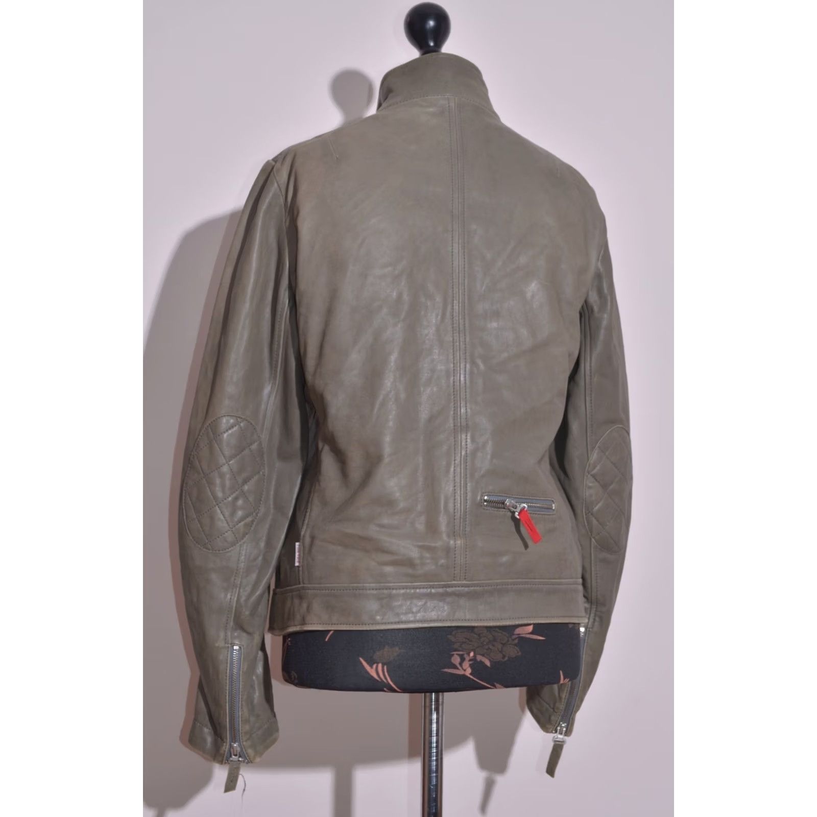 Bogner Bogner Fire+Ice Leather Jacket Women Lambskin Biker Style Zip Pockets US10 M/L Size M / US 6-8 / IT 42-44 - 5 Thumbnail