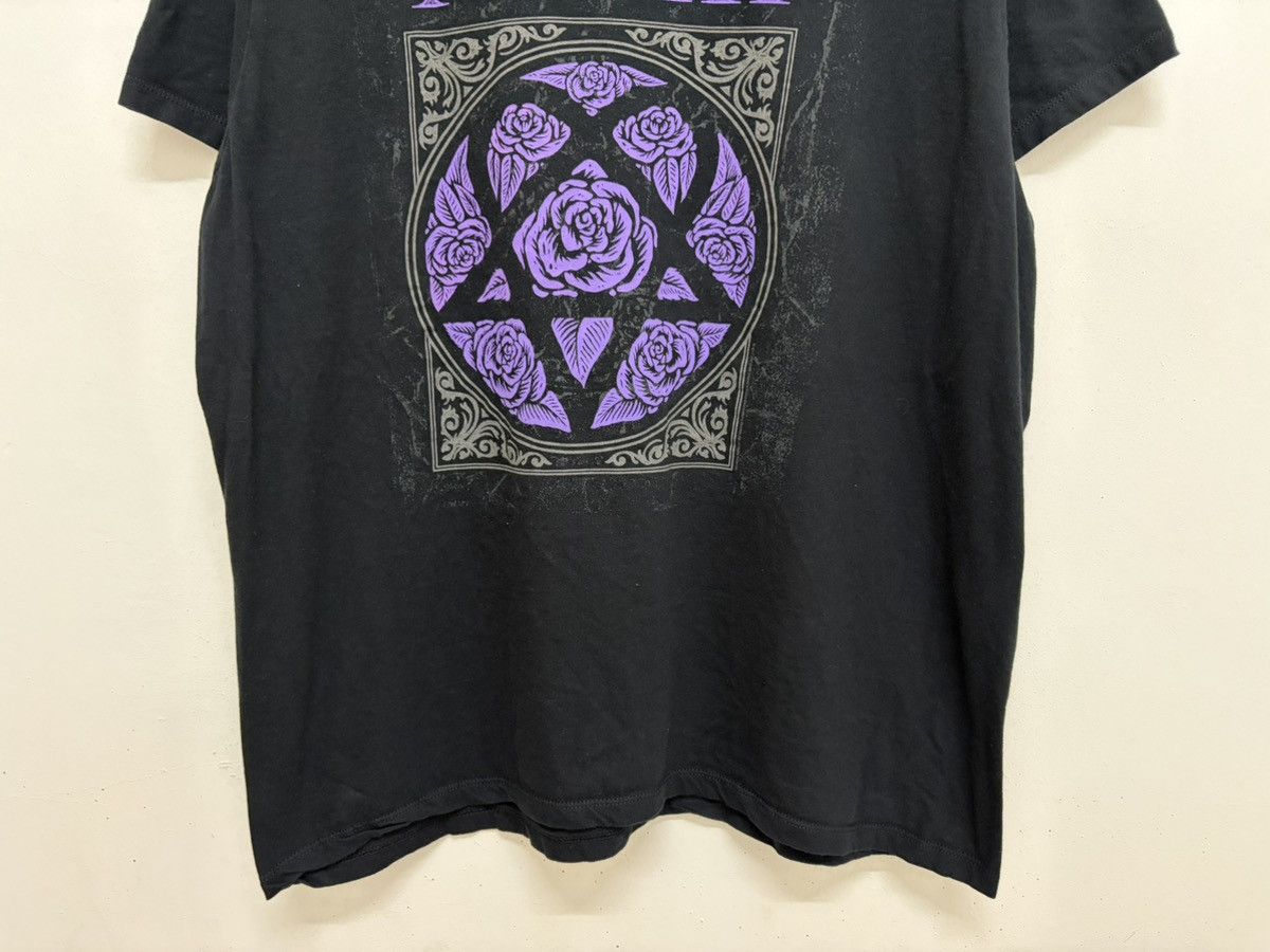 Band Tees HIM FINNISH GOTHIC ROCK BAND TEE HEARTAGRAM GOTH ROSES LOGO Size US XXL / EU 58 / 5 - 4 Thumbnail