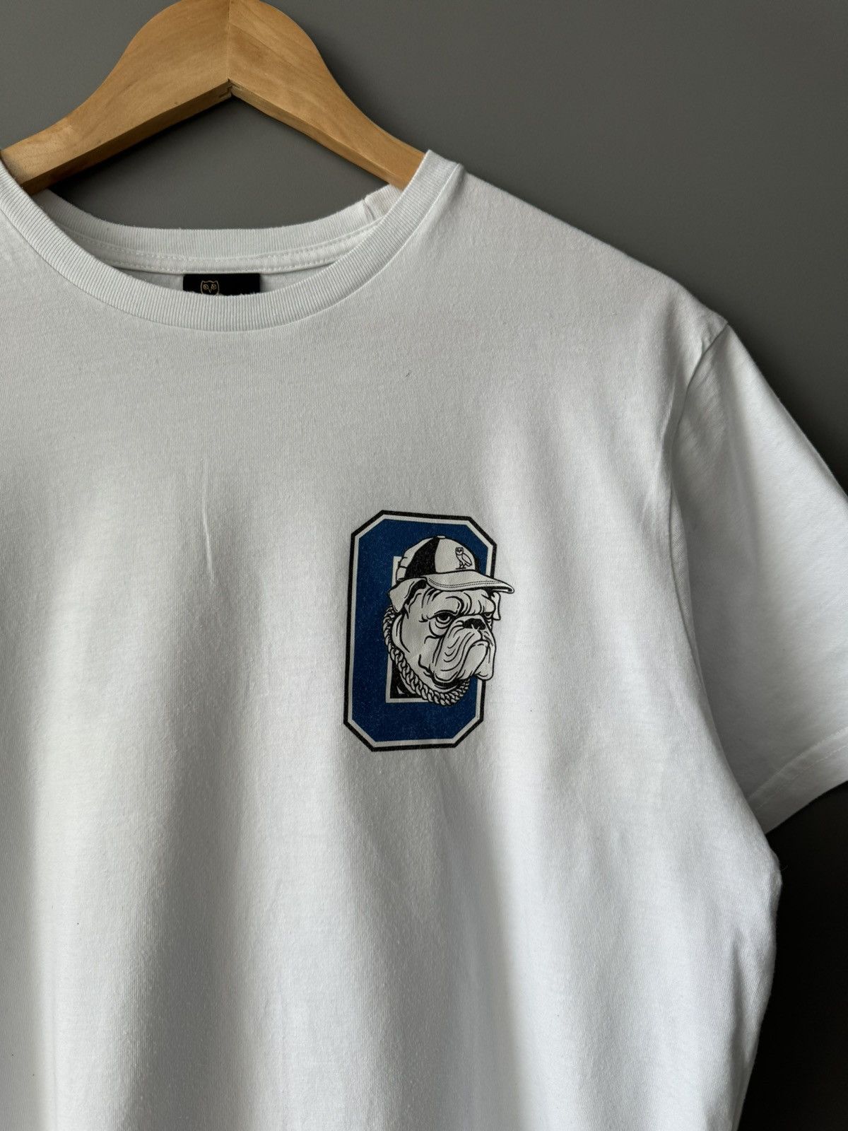 Drake OVO Bulldog White T Shirt Size US L / EU 52-54 / 3 - 4 Thumbnail