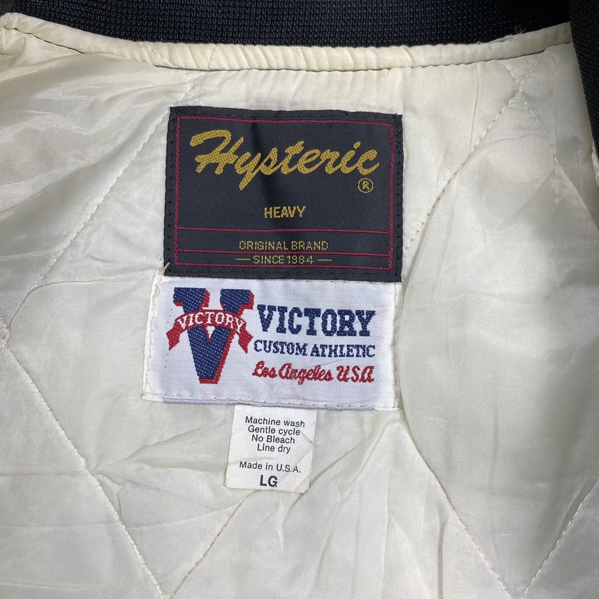 Hysteric Glamour Hysteric glamour heavy varsity jacket Size US L / EU 52-54 / 3 - 9 Thumbnail