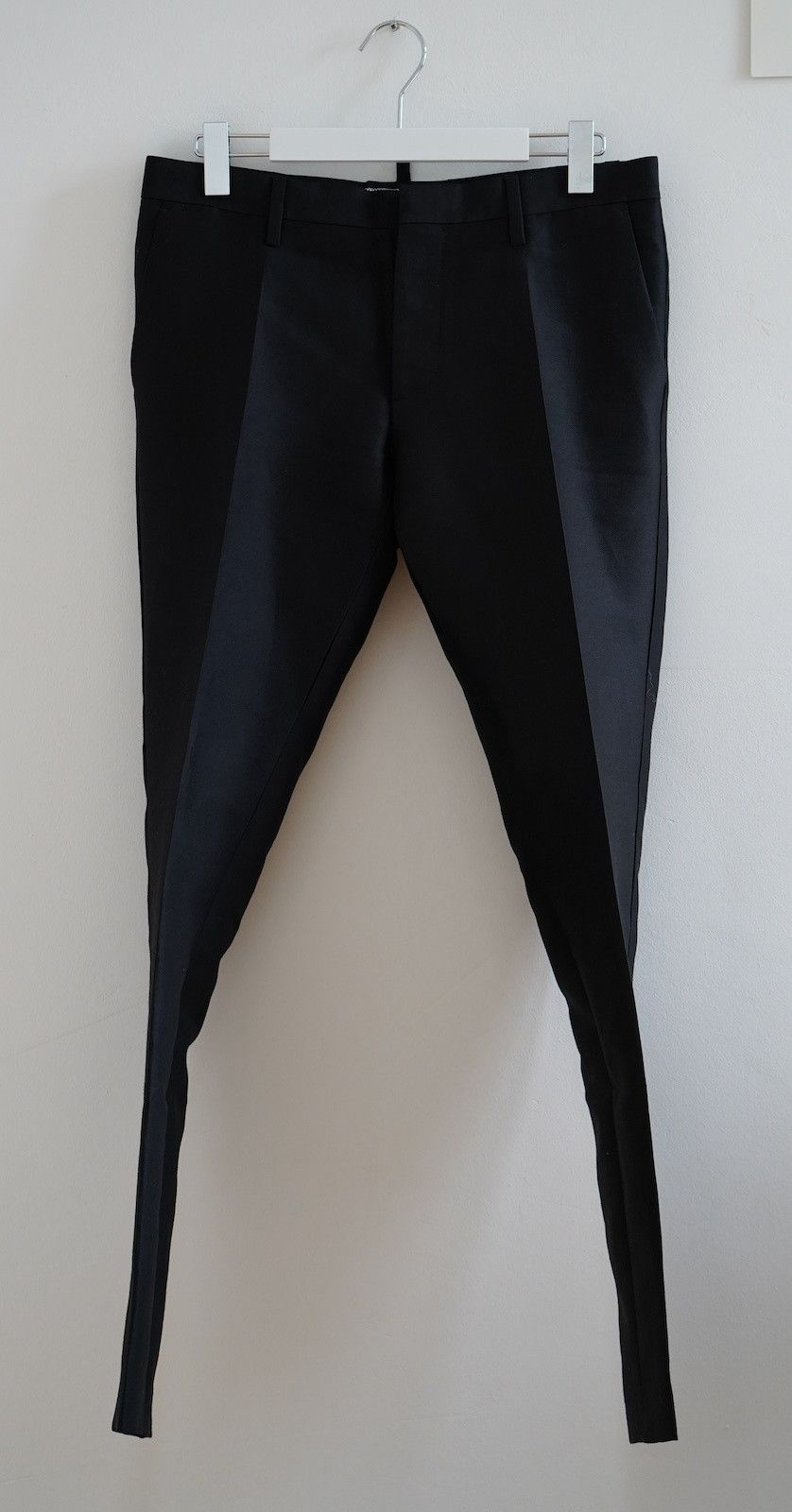 Dsquared2 DSQUARED2 Napoli Tailored Silk-Wool Tux Pants | Size 50 Size US 34 / EU 50 - 2 Thumbnail