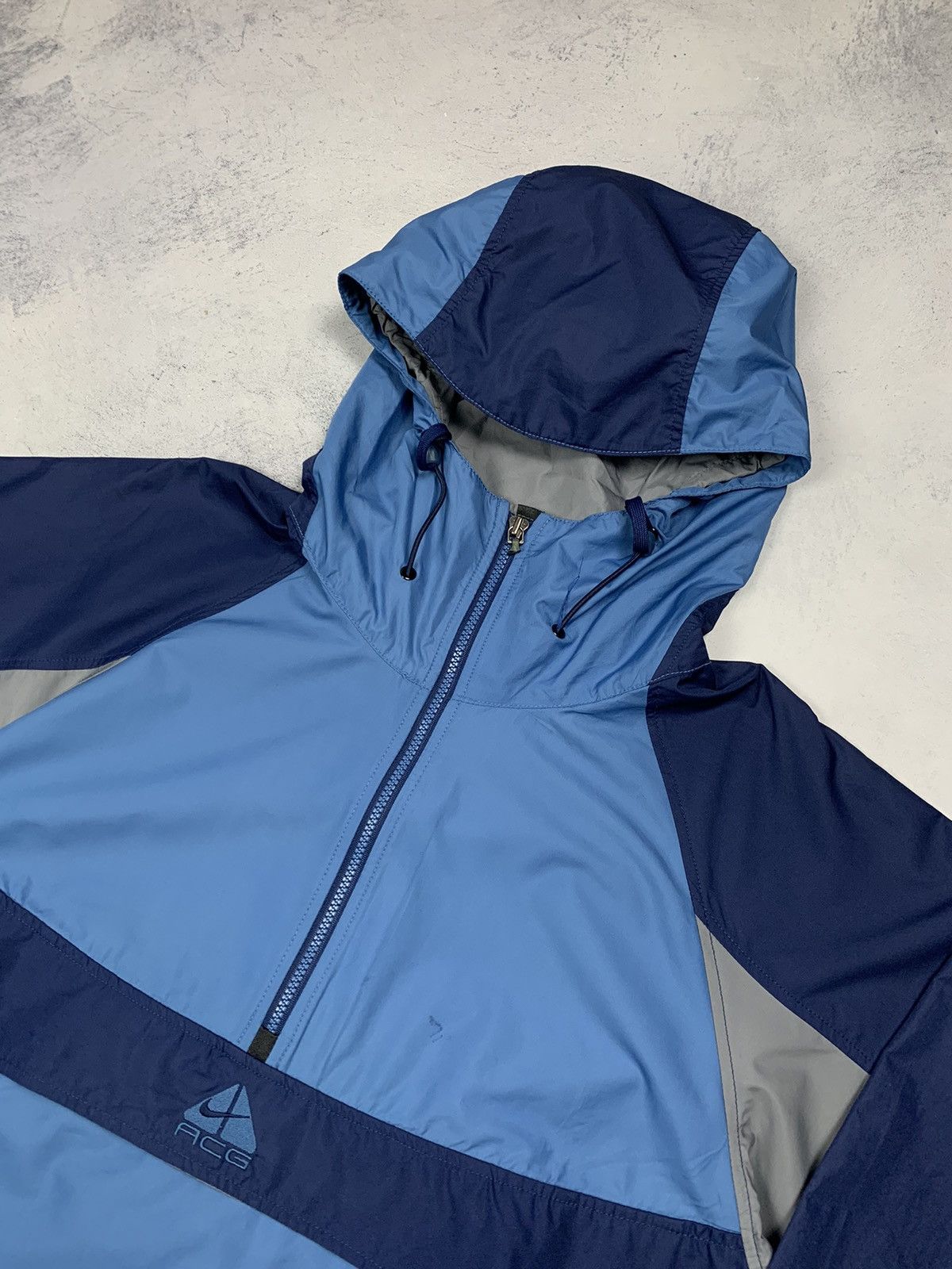 Nike ACG Vintage Nike ACG Anorak Jacket Swoosh Logo + Bag Size M 90’s Size US M / EU 48-50 / 2 - 2 Thumbnail