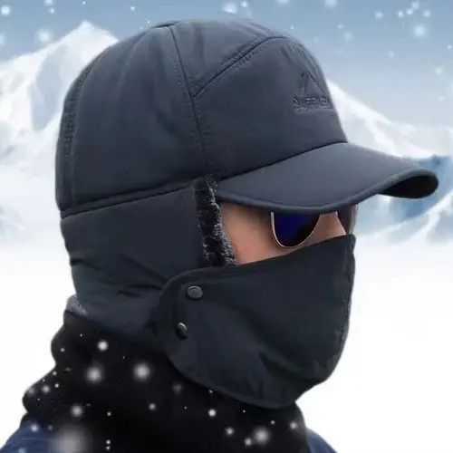 Other Winter Warm Windproof Hat Faux Fur Ski Hats Beanie Cap Size ONE SIZE - 2 Thumbnail