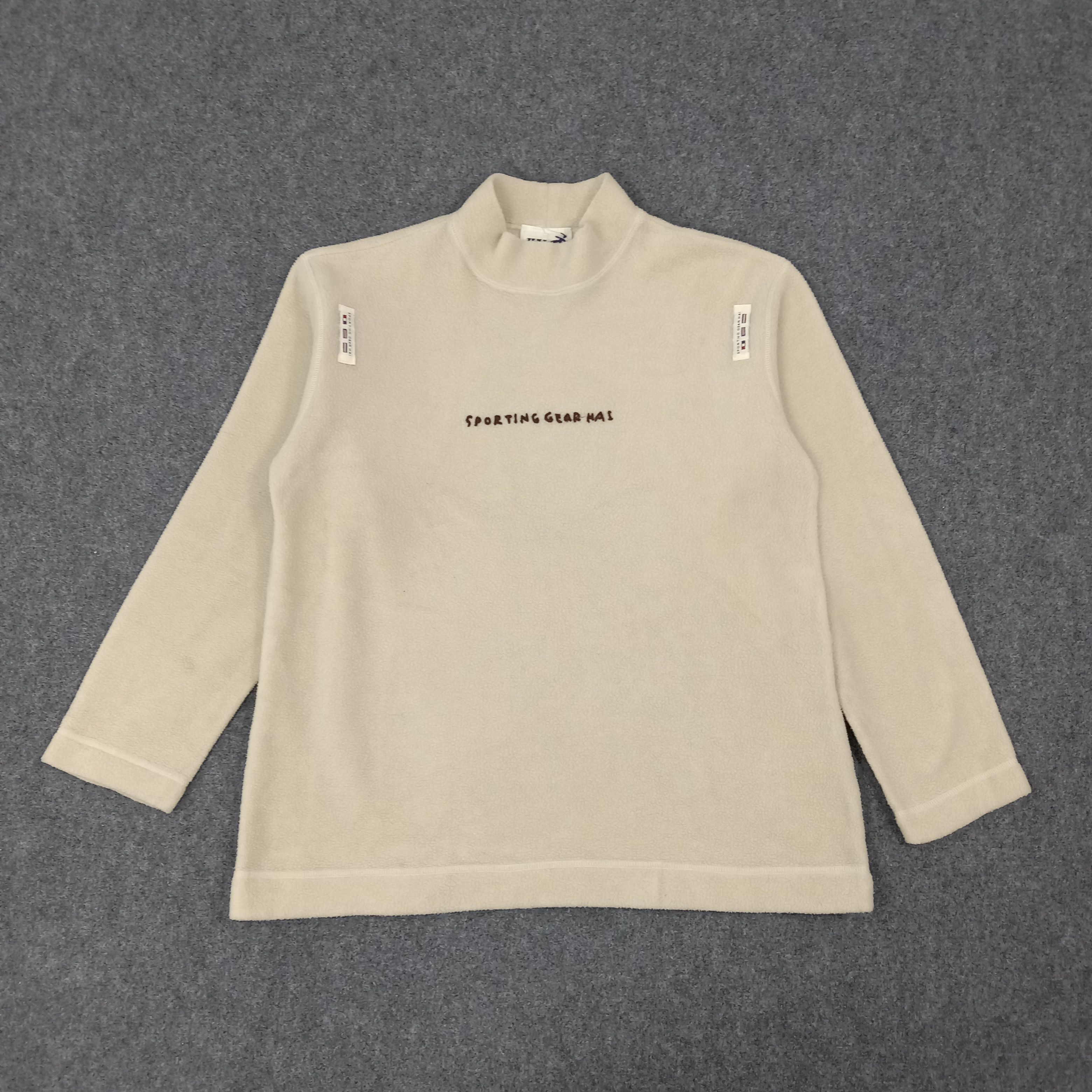 Hai Sporting Gear Hai Sporting Gear by Issey Miyake Fleece Sweatshirt C263N22 Size US M / EU 48-50 / 2 - 3 Thumbnail