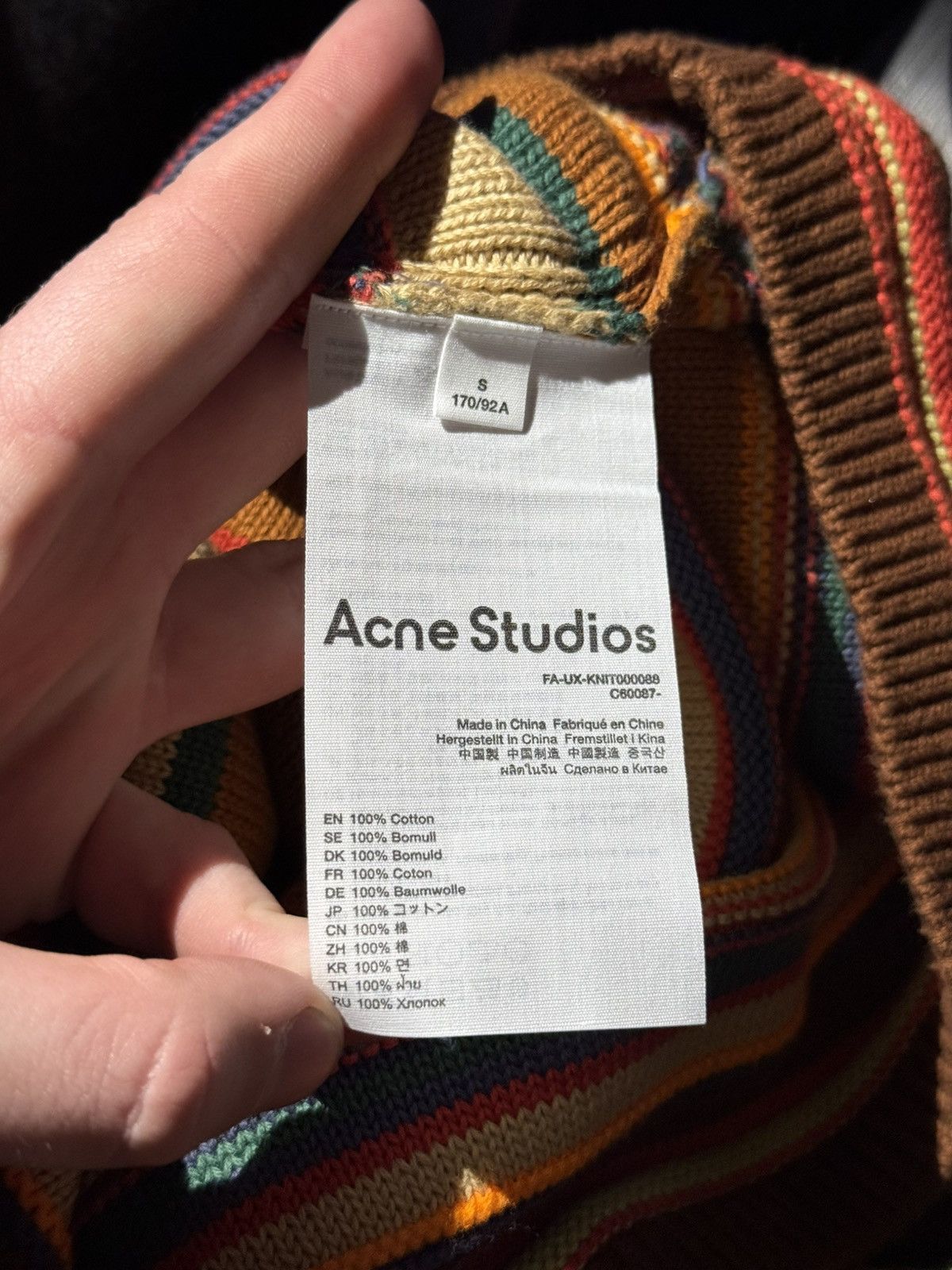 Acne Studios Very rare Vintage Sweater Acne Studios Size US S / EU 44-46 / 1 - 5 Thumbnail