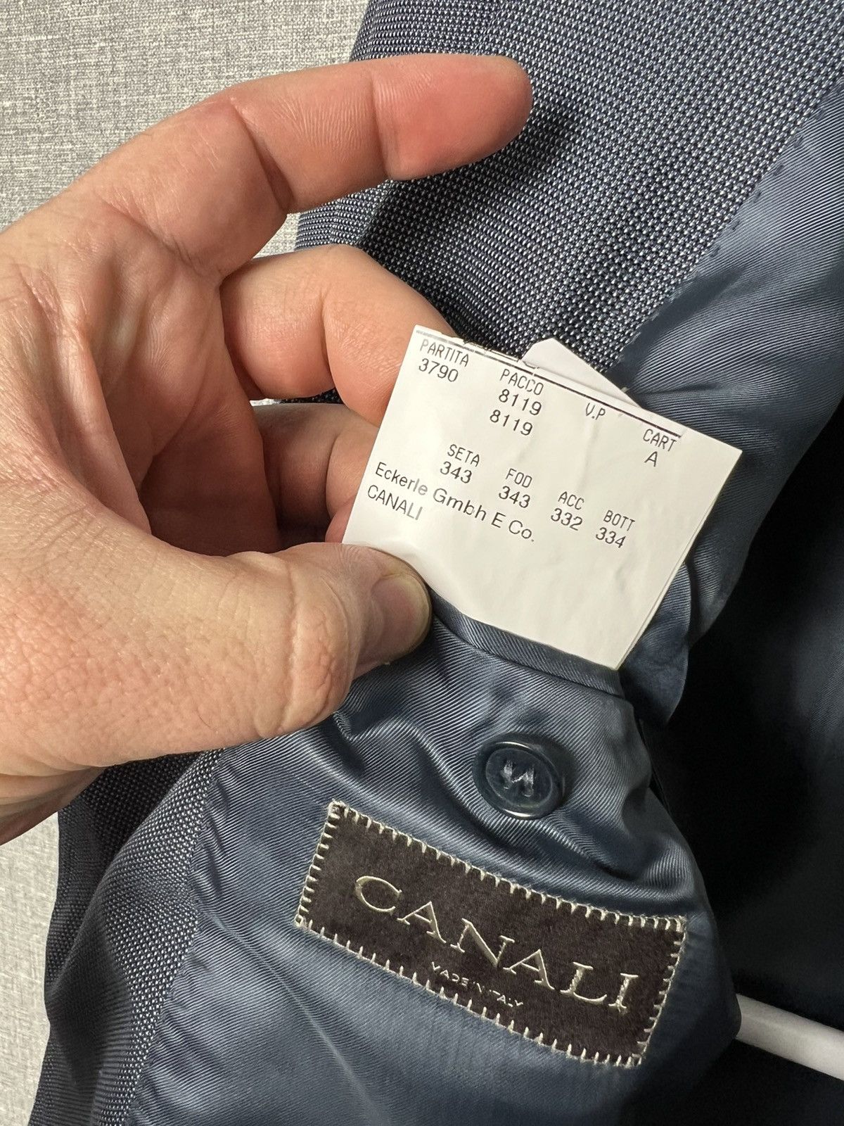 Canali Vintage Canali Silk & Wool Blazer Jacket Size 52R / 42R Size 42R - 13 Thumbnail