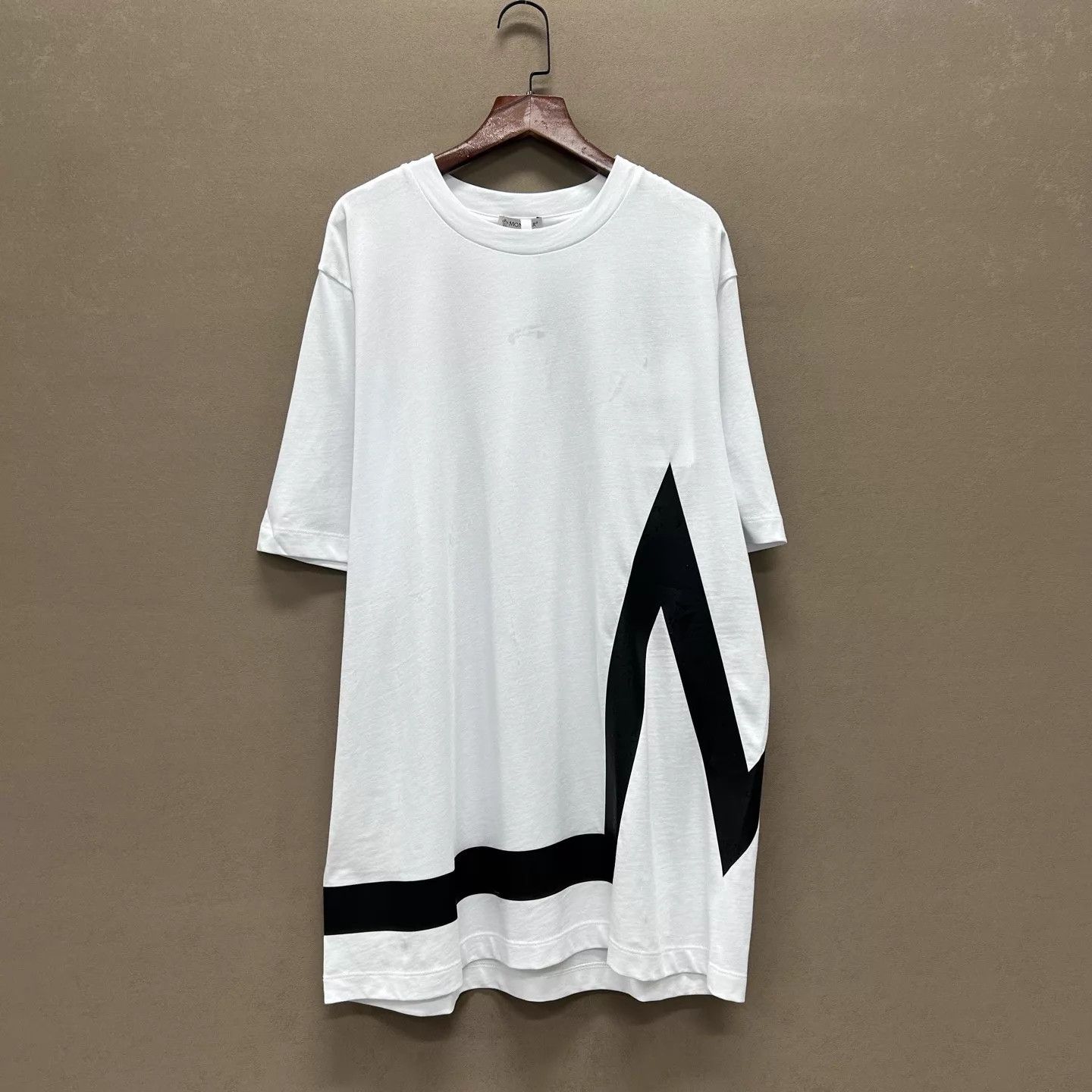 Moncler Moncler White Logo SS L New With Tags Size US L / EU 52-54 / 3 - 1 Thumbnail
