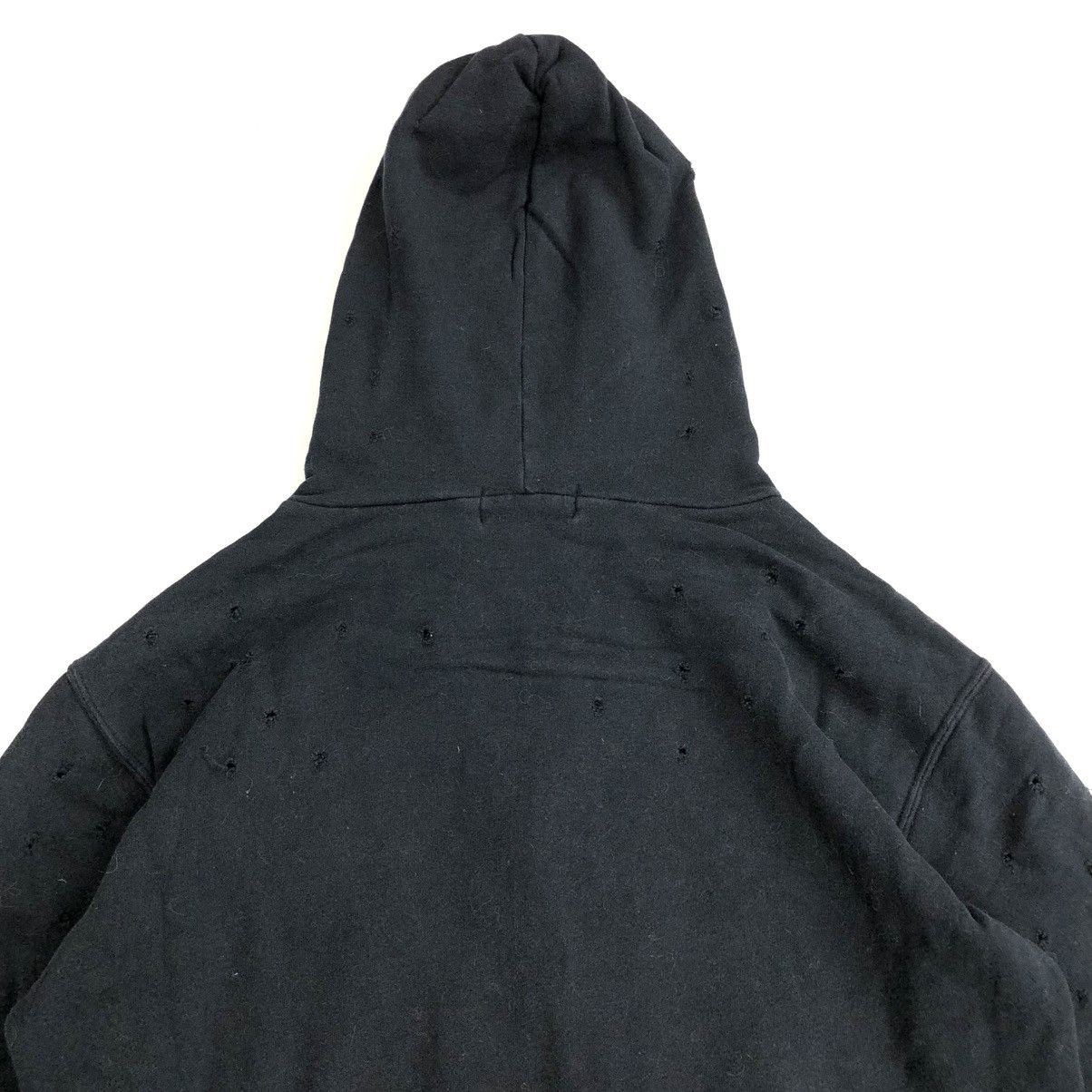 If Six Was Nine × Japanese Brand × Le Grande Bleu (L.G.B.) 1990s Monsieur Nicole Distressed Punk LGB Style Zip Hoodie Size US M / EU 48-50 / 2 - 14 Thumbnail