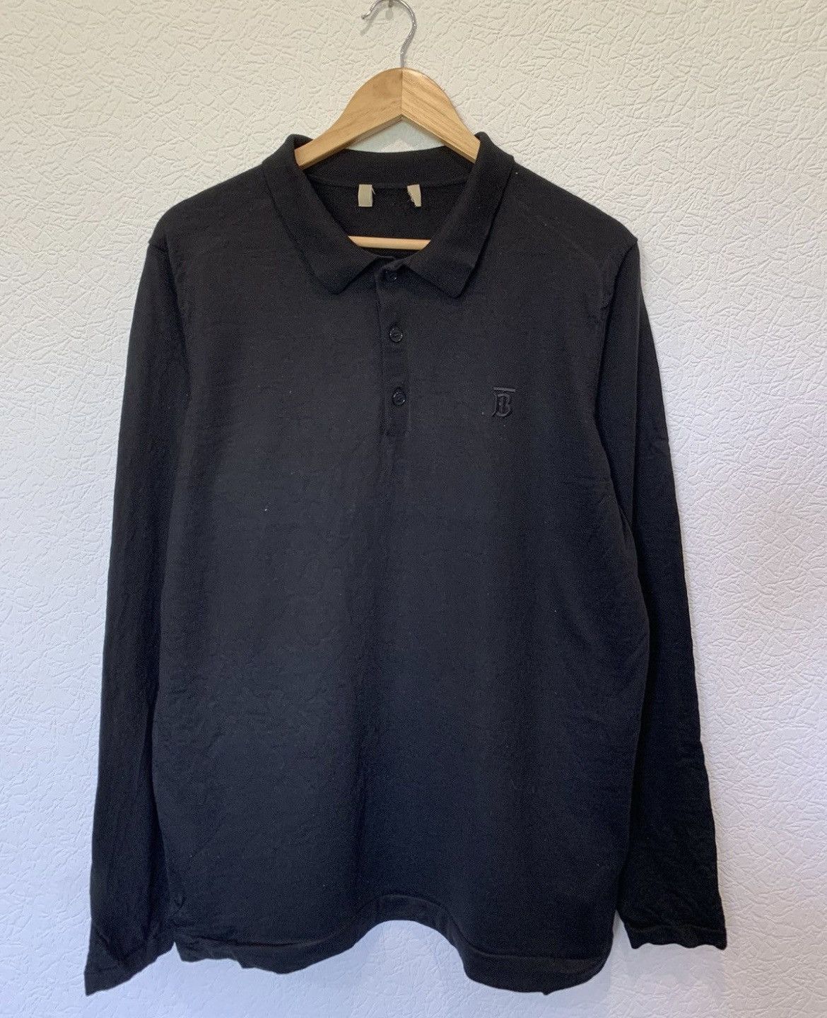 Burberry Burberry Merino Polo Shirt Sweater Size US L / EU 52-54 / 3 - 1 Thumbnail
