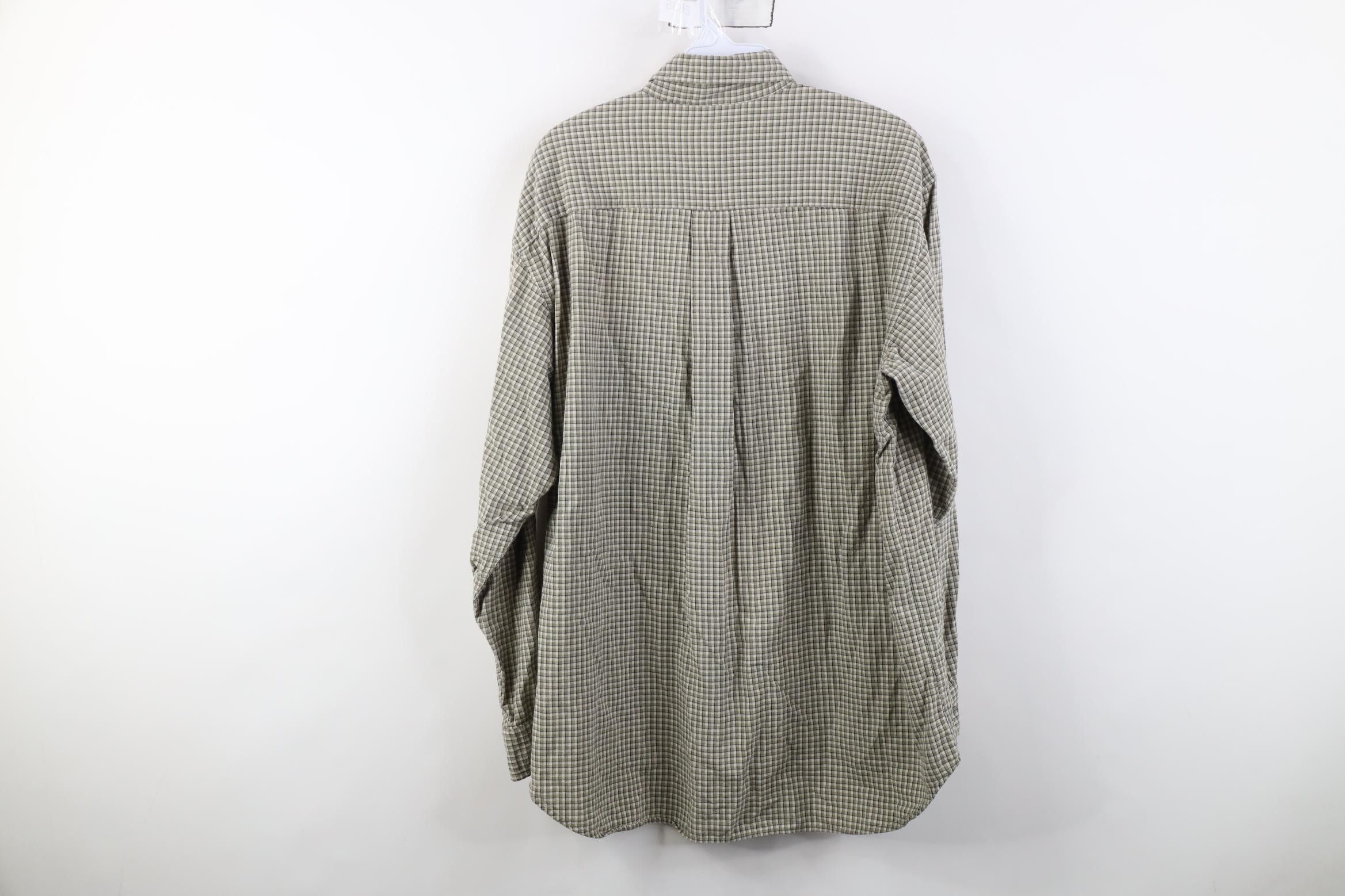 J.Crew Vintage 90s J Crew Flannel Collared Button Down Shirt Plaid Size US M / EU 48-50 / 2 - 9 Thumbnail