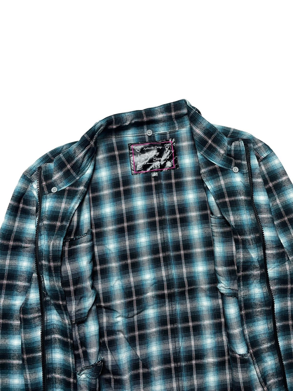 Japanese Brand 2000’s Commontage Standart - Plaid Bikers Style Jacket Size US L / EU 52-54 / 3 - 7 Thumbnail
