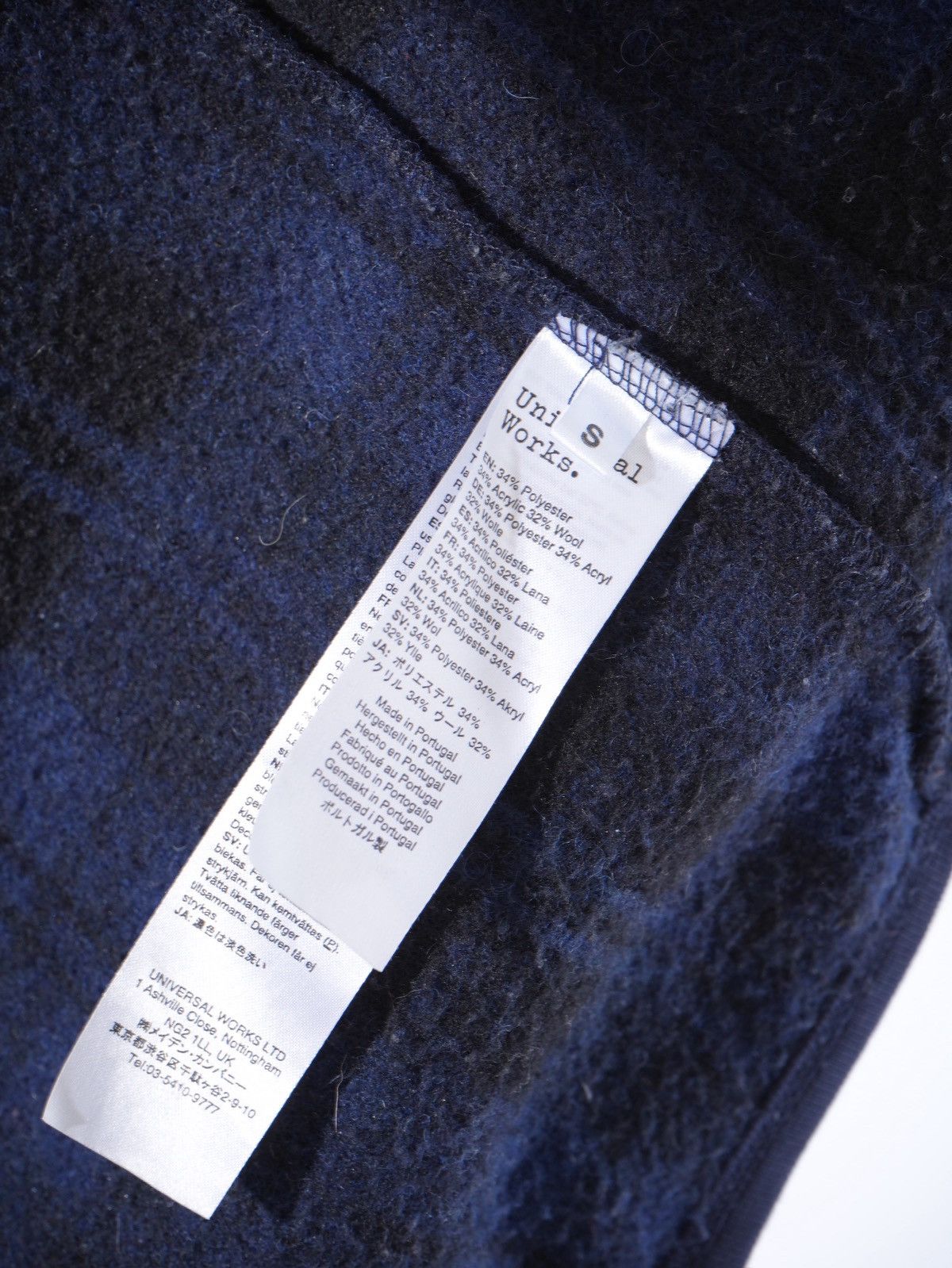 Universal Works Universal works wool fleece cardigan size S Size US S / EU 44-46 / 1 - 6 Thumbnail