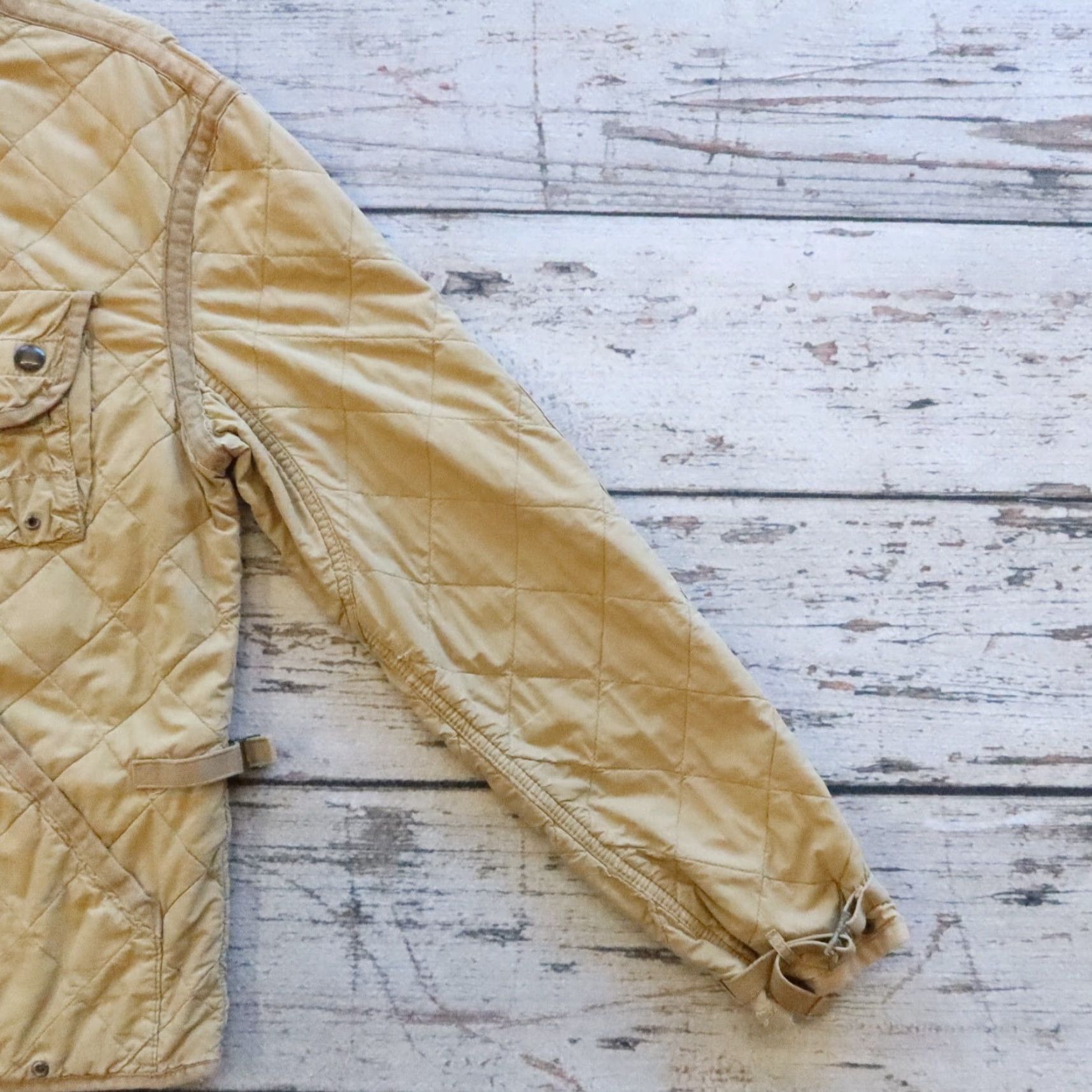 Polo Ralph Lauren VINTAGE Polo Ralph Lauren Quilted Military Style Jacket Mens M Brown Size US M / EU 48-50 / 2 - 5 Thumbnail