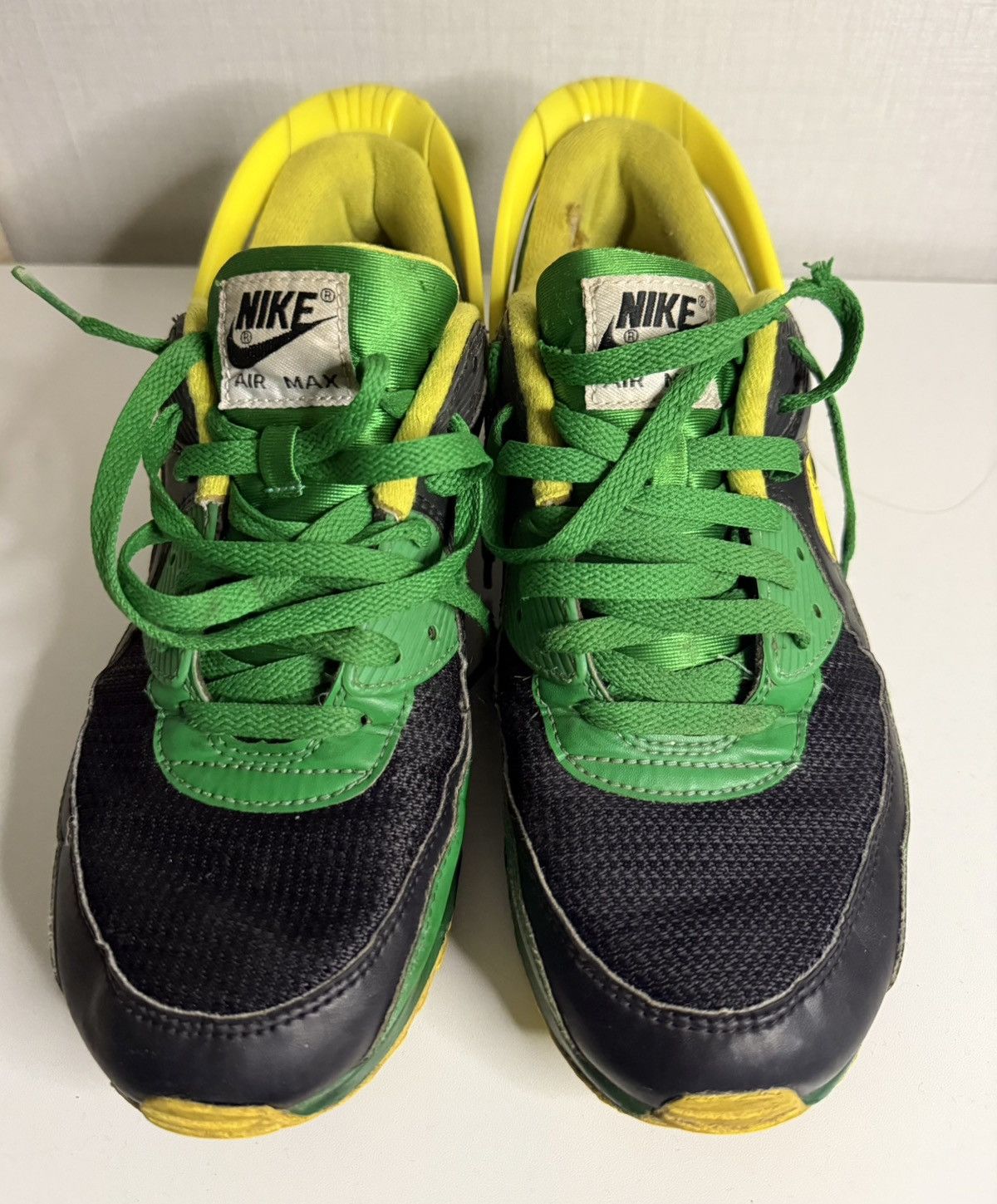 Nike NIKE AirMax 90 Flyease “Oregon” Size US 11 / EU 44 - 3 Thumbnail