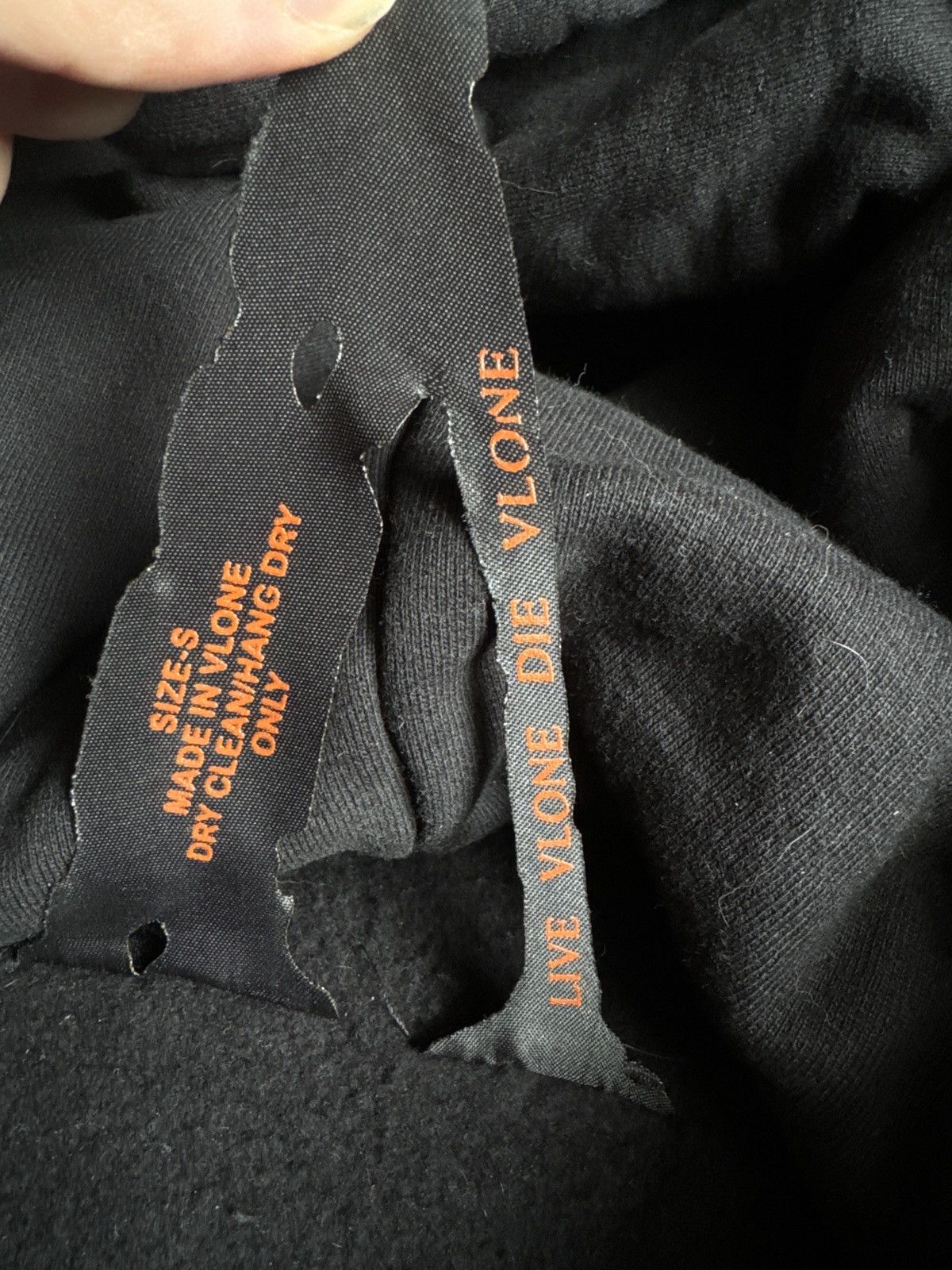 Fragment Design × Vlone Vlone Frangment Hoodie Size US S / EU 44-46 / 1 - 3 Thumbnail