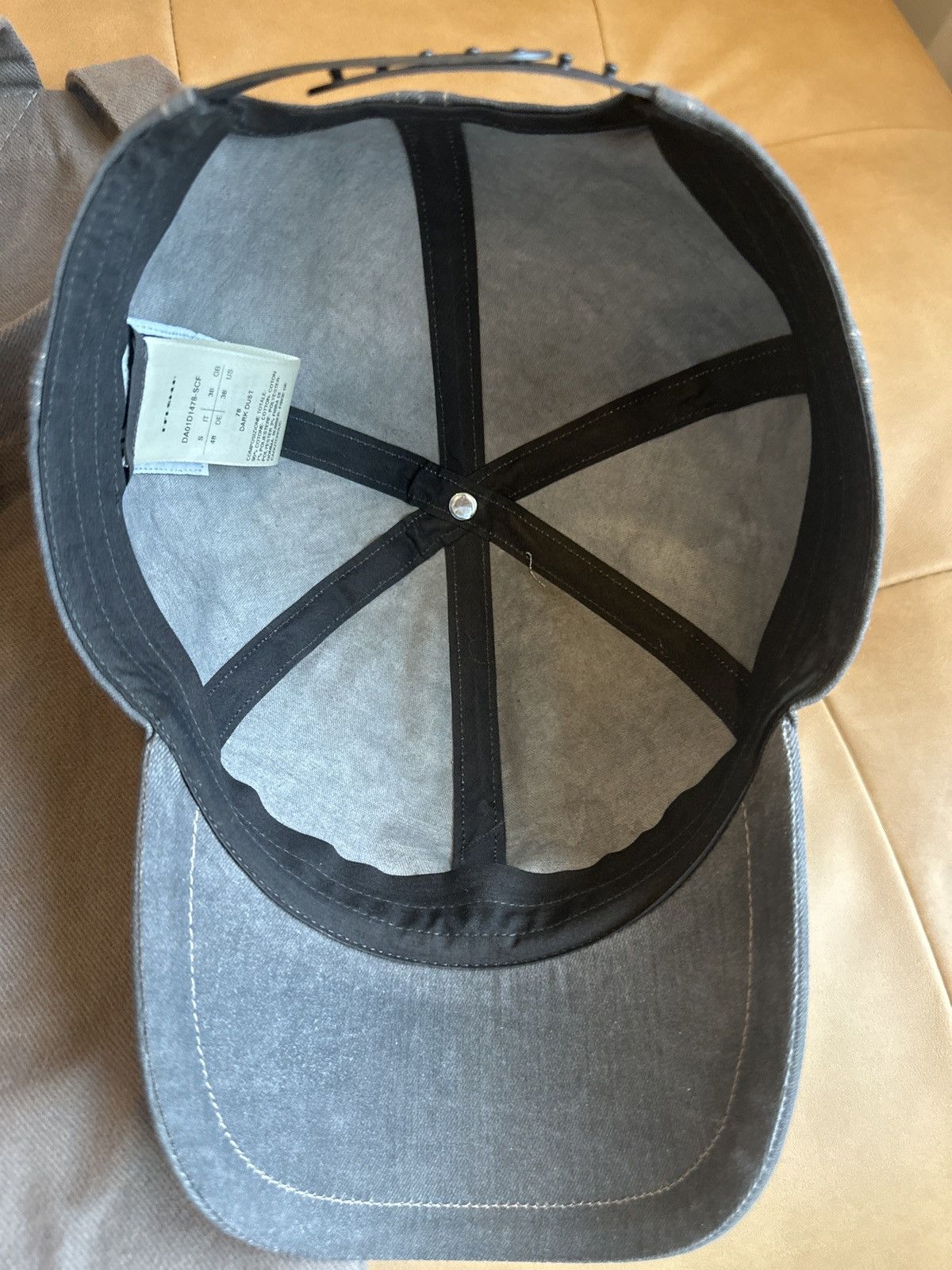 Rick Owens Drkshdw Rick Owens DRKSHDW Black Hollywood Cap Sz Small Size 30 - 8 Thumbnail