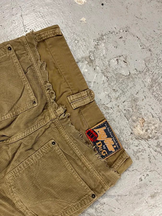 Dolce & Gabbana × Vintage AW2006 Dolce & Gabbana Brown Utility Studded Pants Size US 32 / EU 48 - 6 Thumbnail