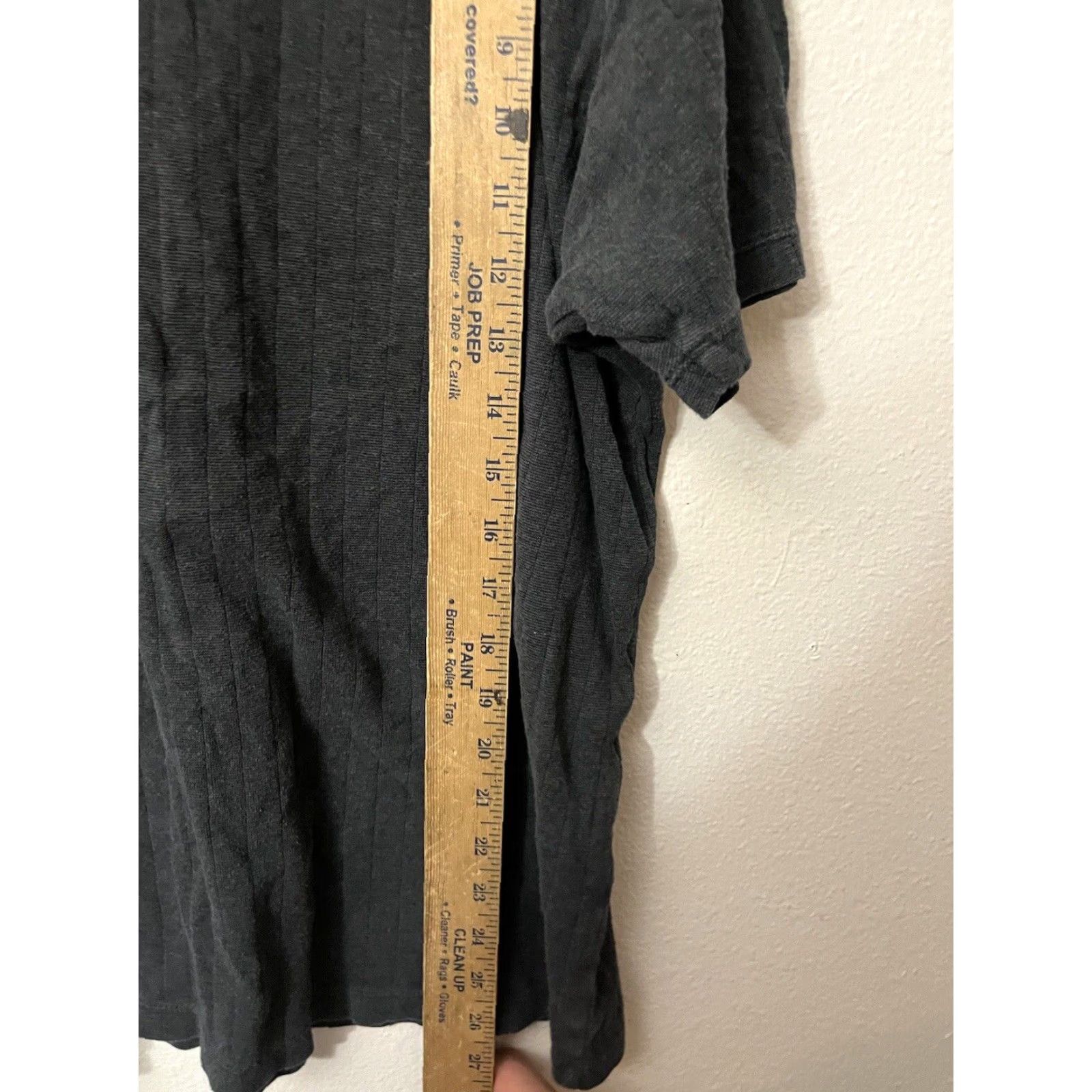 Banana Republic VINTAGE Banana Republic Y2K T-Shirt Solid Crew Neck Large Gray Mens Size US L / EU 52-54 / 3 - 4 Thumbnail