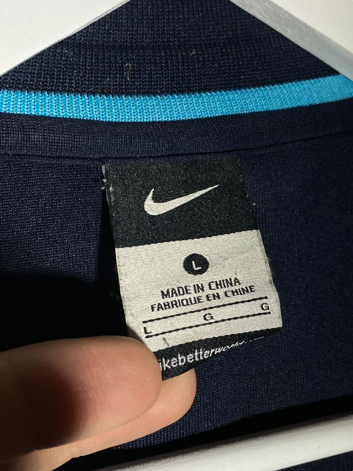 Nike 🔥 Nike Manchester City Drill Track Jacket Moon Print Y2k 🔥 Size US L / EU 52-54 / 3 - 10 Thumbnail