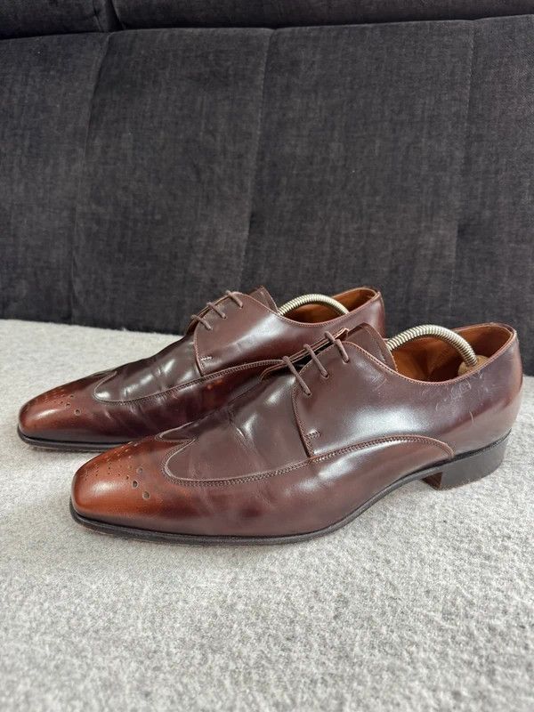 Barker Barker England Oxford Derby Leather Brown Lace Ups 9,5 44 Size US 11 / EU 44 - 7 Thumbnail