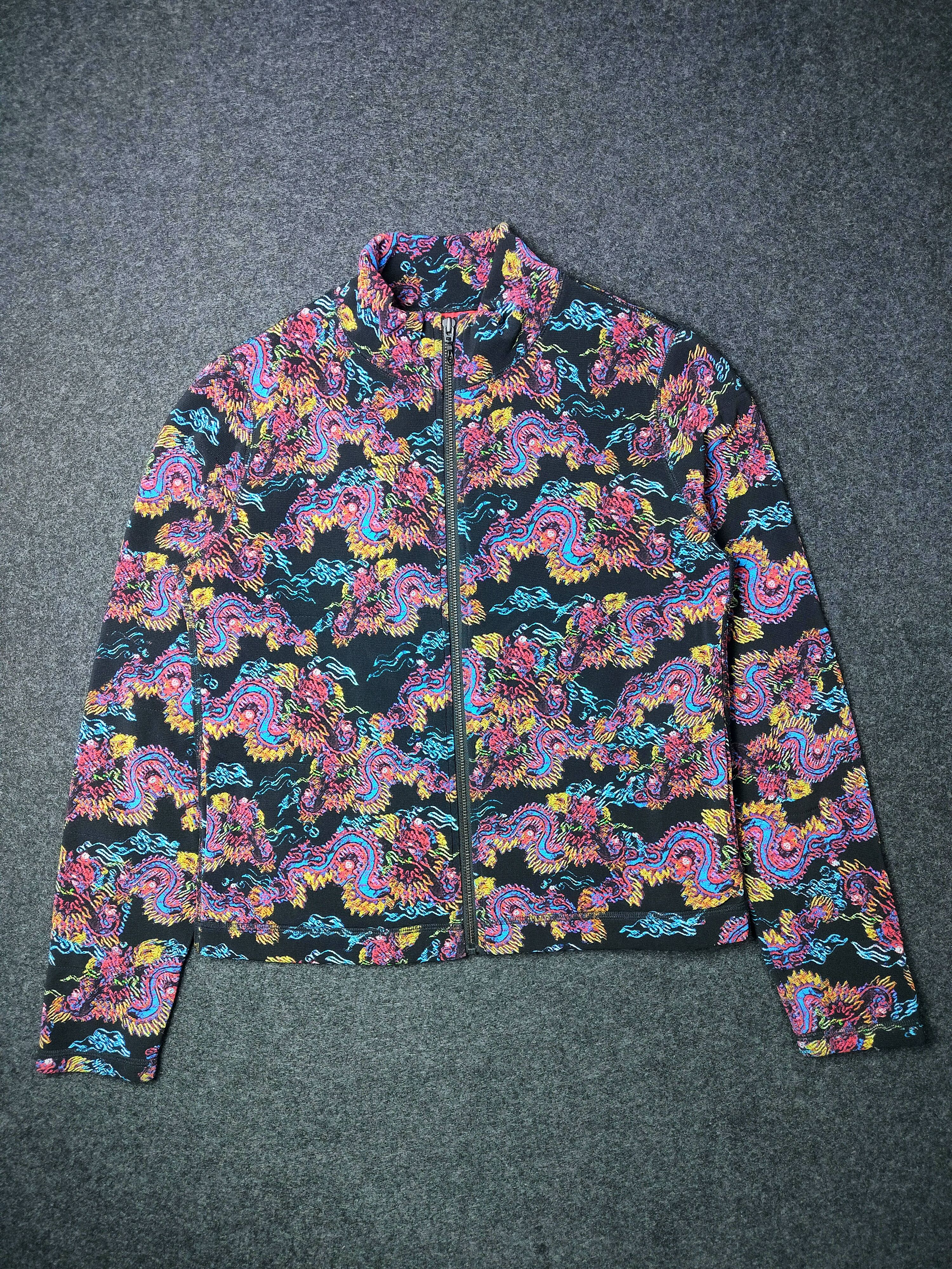 Vivienne Tam Rare Vivienne Tam Dragon All Over Print Zip Up Jacket Size M / US 6-8 / IT 42-44 - 1 Thumbnail