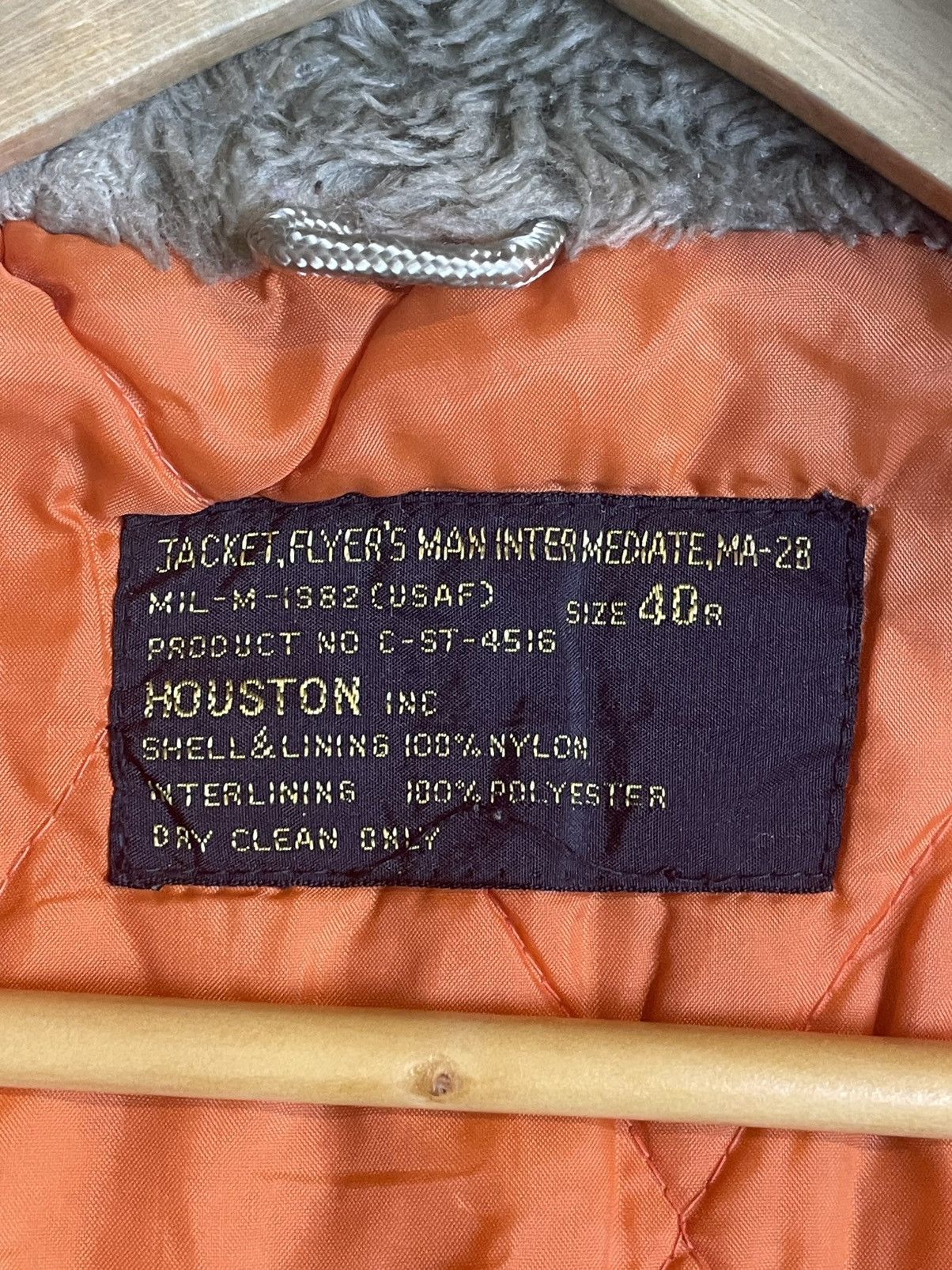 Japanese Brand × Vintage Houston Men’s Bomber Jacket (26) Size US S / EU 44-46 / 1 - 8 Thumbnail