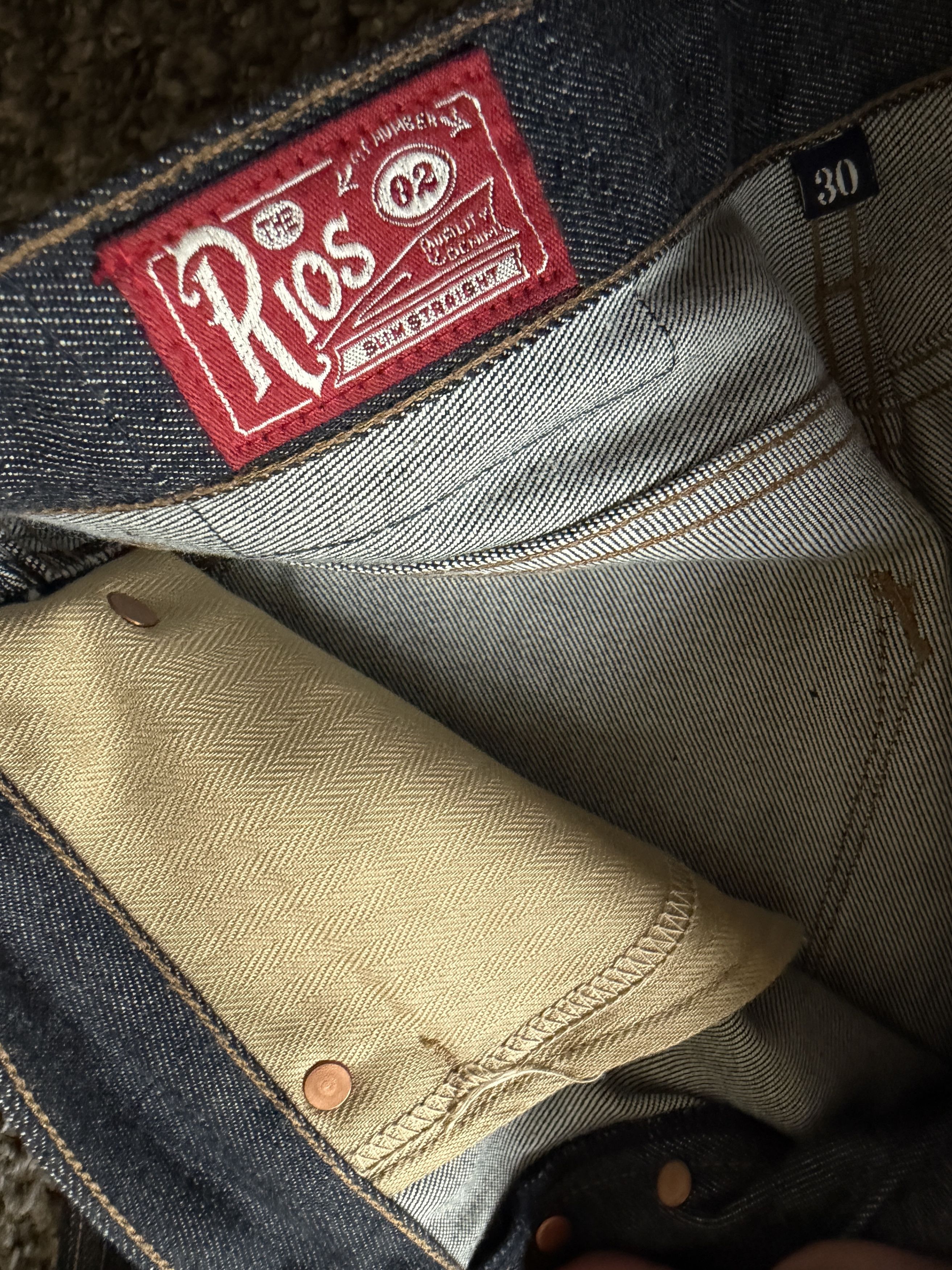 Freenote Cloth Freenote Cloth Rios 14oz Vidalia Selvedge Iron Shop Size 30 Size US 30 / EU 46 - 4 Thumbnail