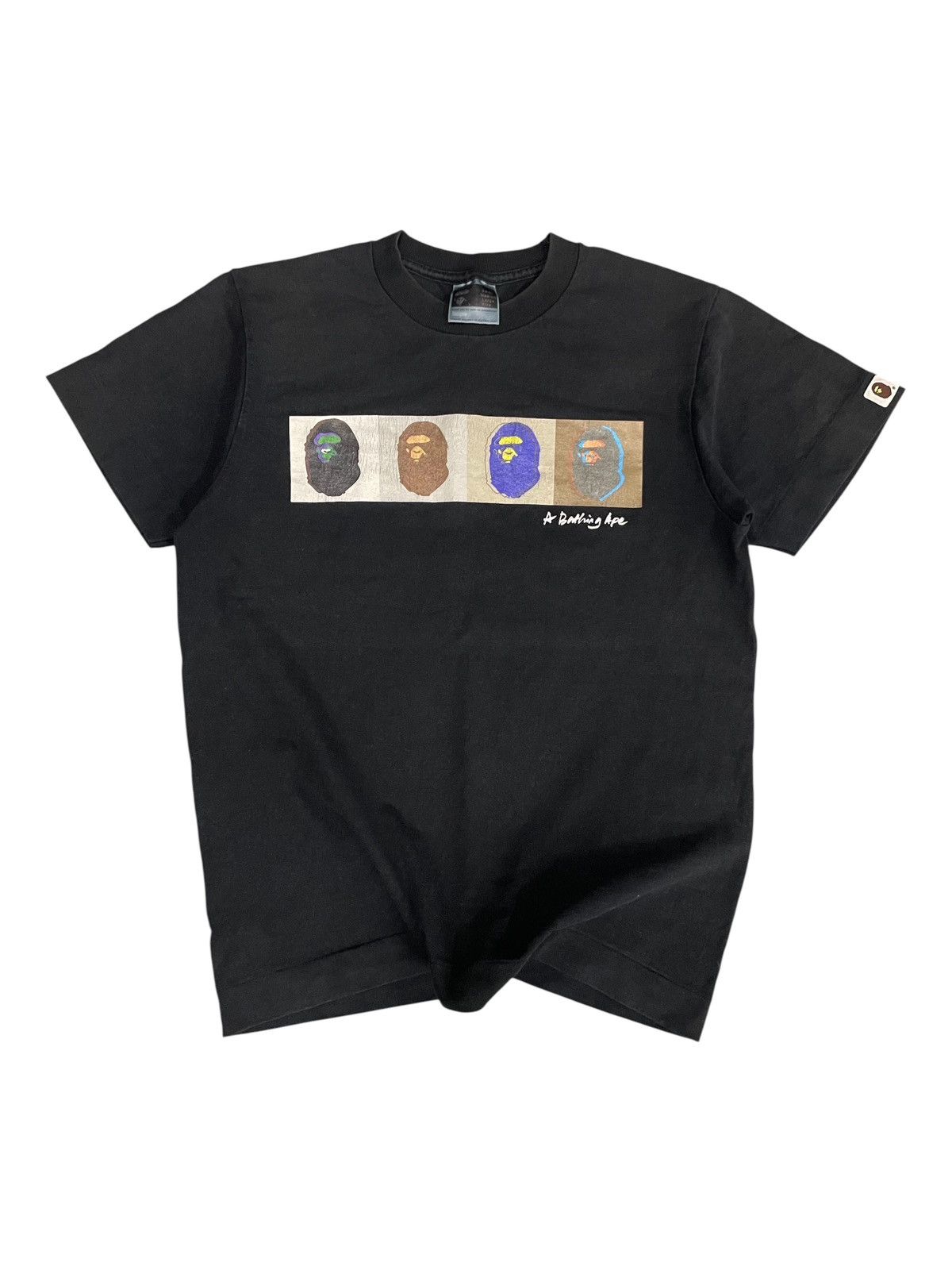 Bape BAPE Andy Warhol Art Parody T-shirt Size US S / EU 44-46 / 1 - 1 Thumbnail