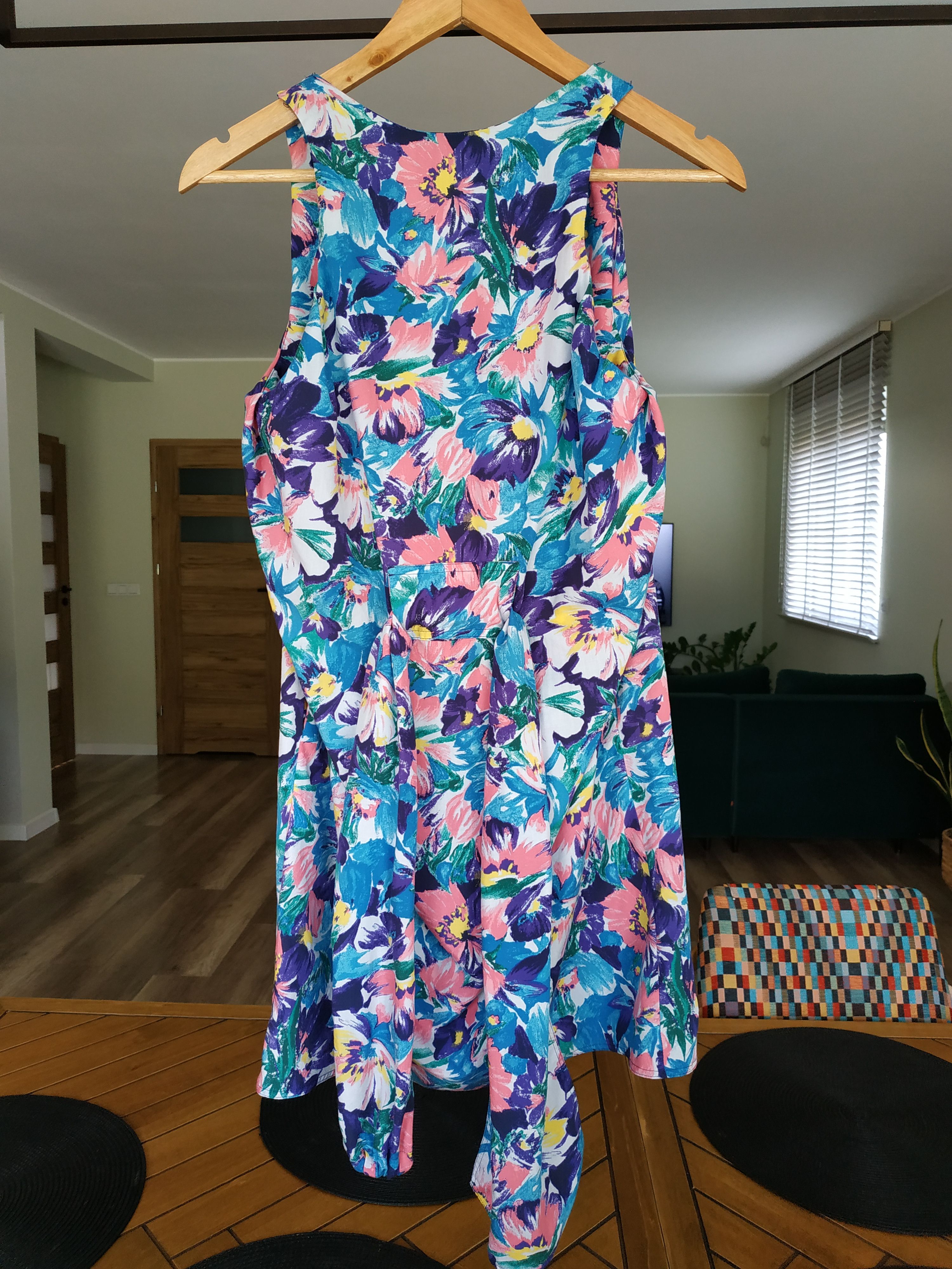 Acne Studios ACNE Flower Print Women's Mini/Midi Dress, s. 36 (SMALL) Size S / US 4 / IT 40 - 5 Thumbnail
