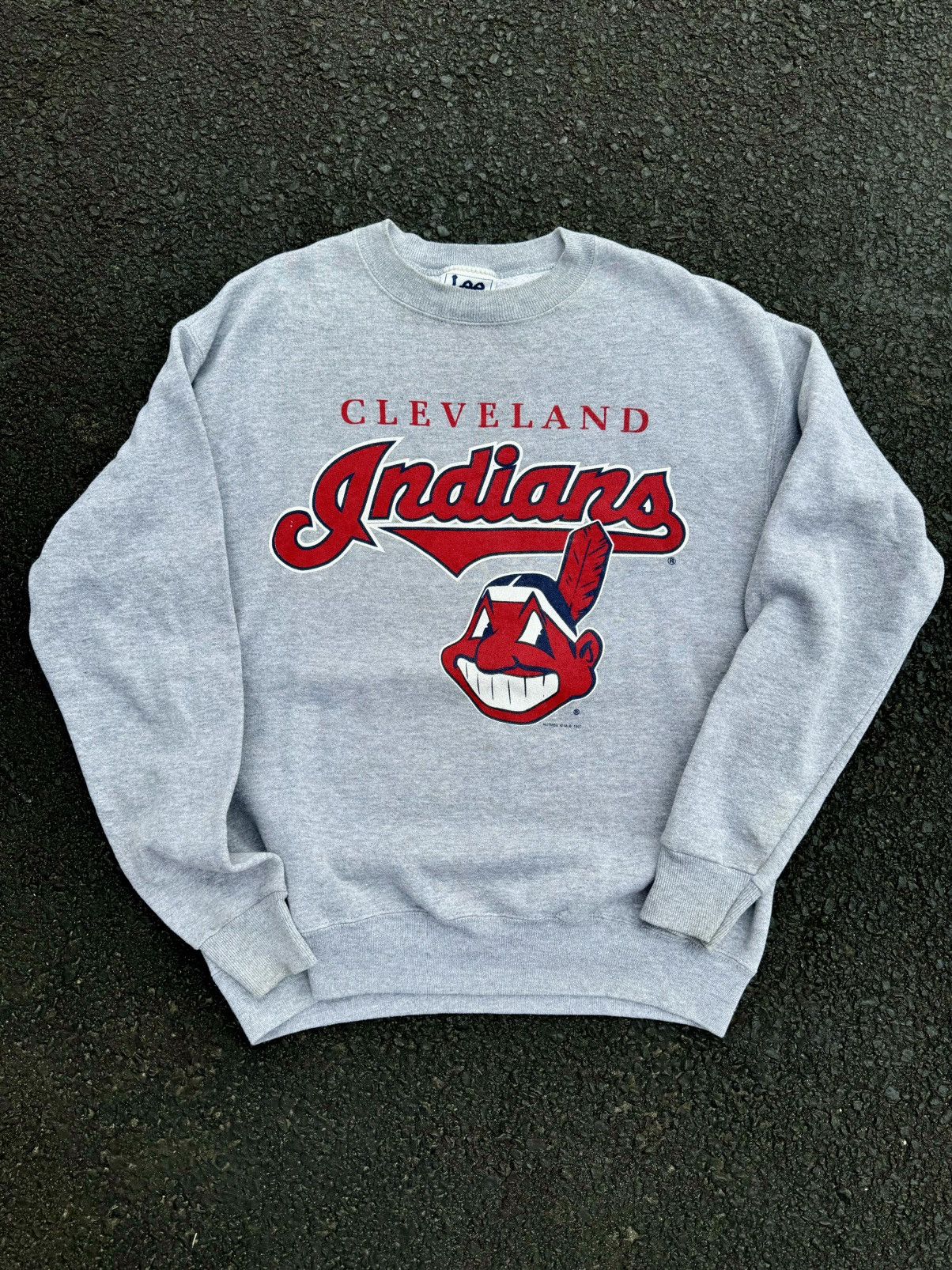 Vintage 1997 MLB Cleveland Indians Sweater newest size Medium