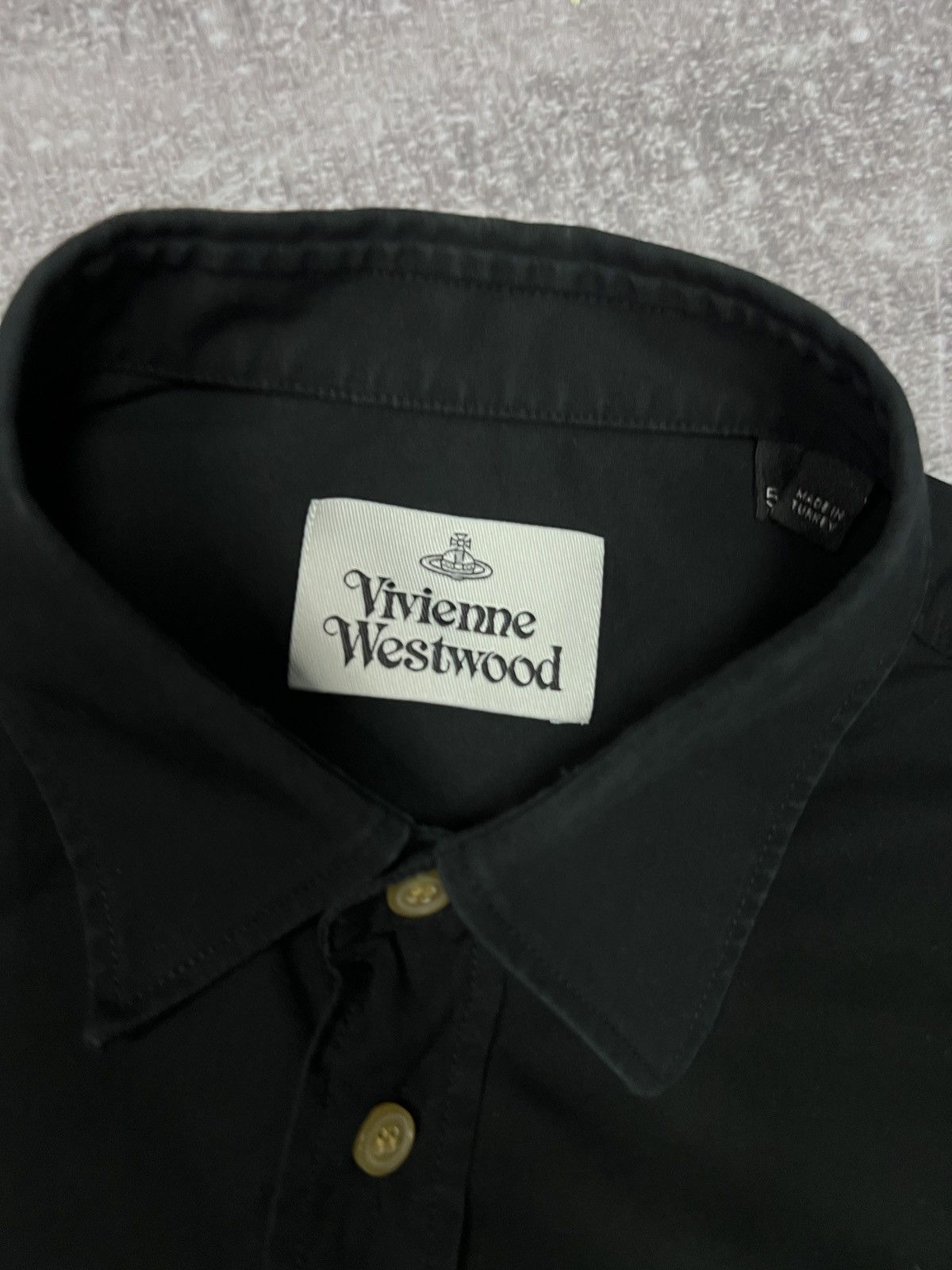 Vivienne Westwood Vintage Vivienne Westwood Shirt Black Size US L / EU 52-54 / 3 - 4 Thumbnail