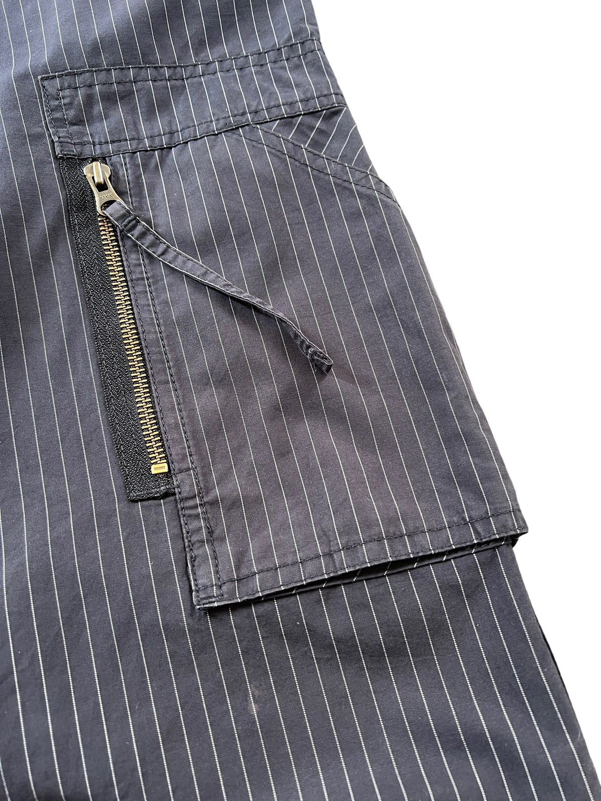 Japanese Brand × PPFM PPFM Pinstripe Multipocket Cargo Pants Size US 31 - 7 Thumbnail