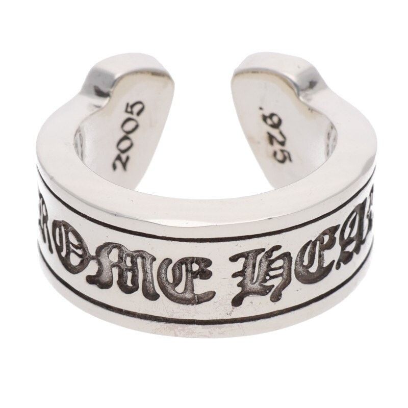 Chrome Hearts Chrome Hearts Large Scroll Label Silver Ring Size ONE SIZE - 1 Thumbnail