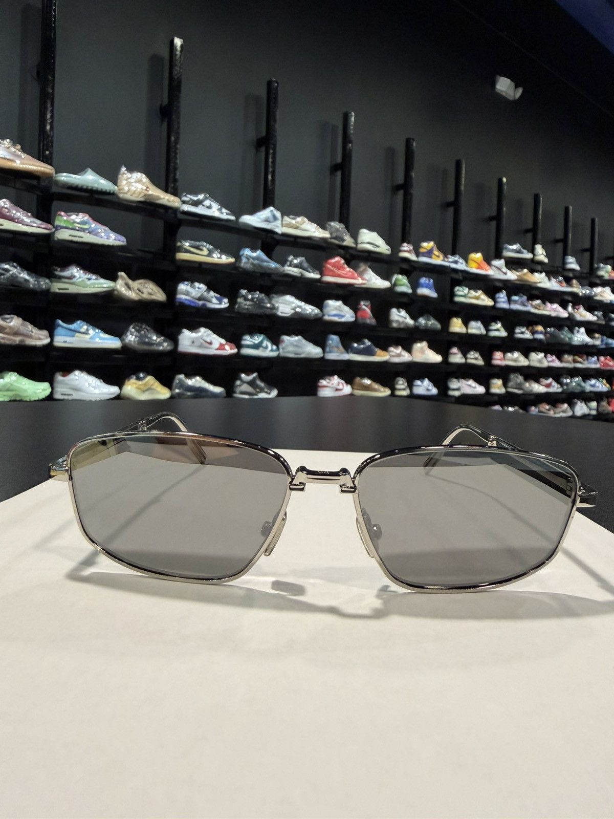 Dior Christian Dior 90 S1U Oval Sunglasses, 57mm 100% Authentic Size ONE SIZE - 1 Thumbnail